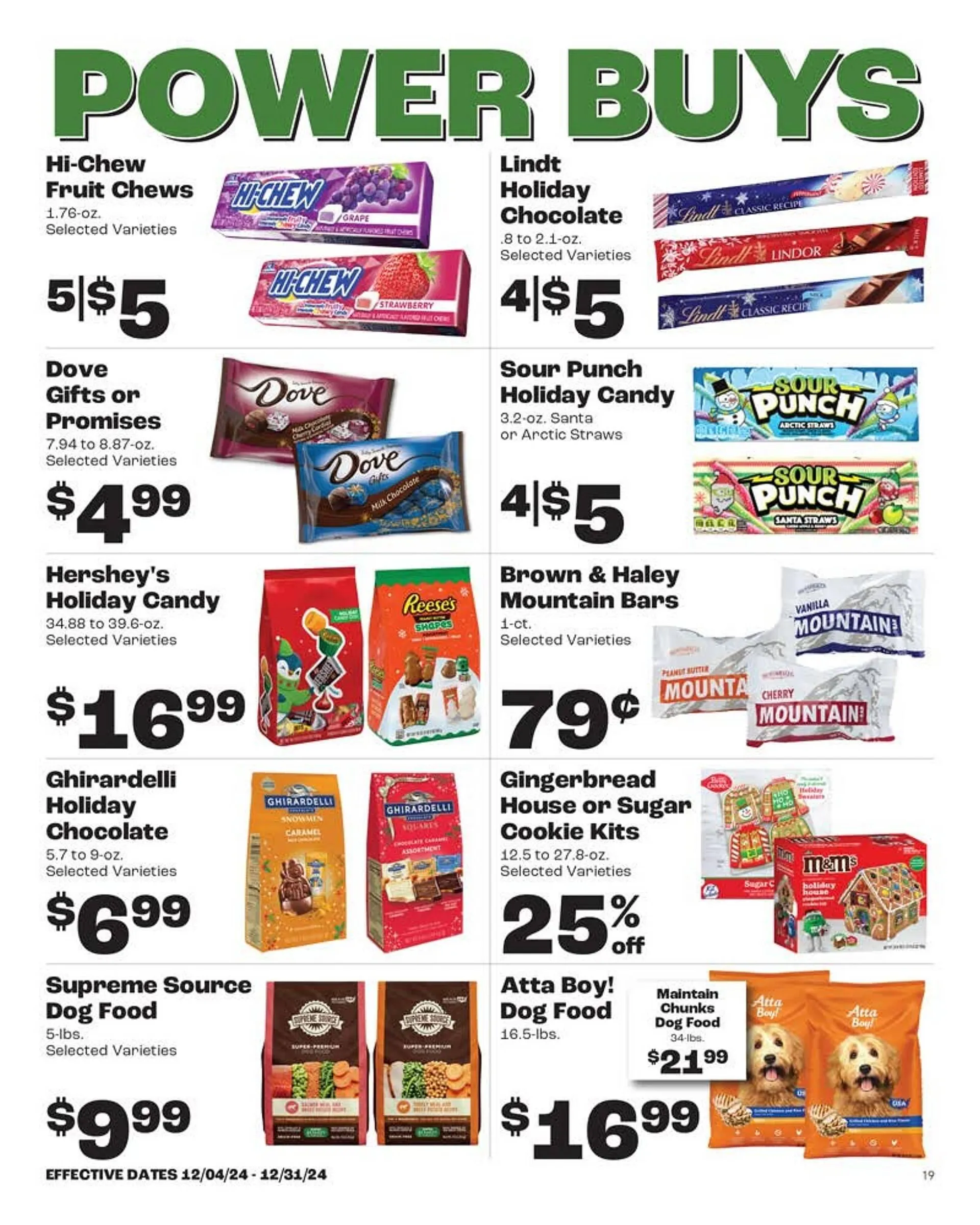 Weekly ad Rosauers Weekly Ad from December 11 to December 31 2024 - Page 19