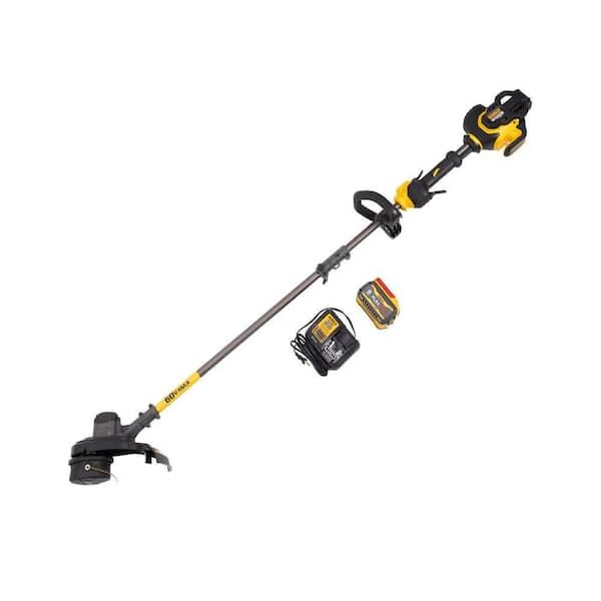 FLEXVOLT 60V MAX 15 in. Brushless Cordless Battery Powered String Trimmer Kit with (1) FLEXVOLT 3 Ah Battery and Charger