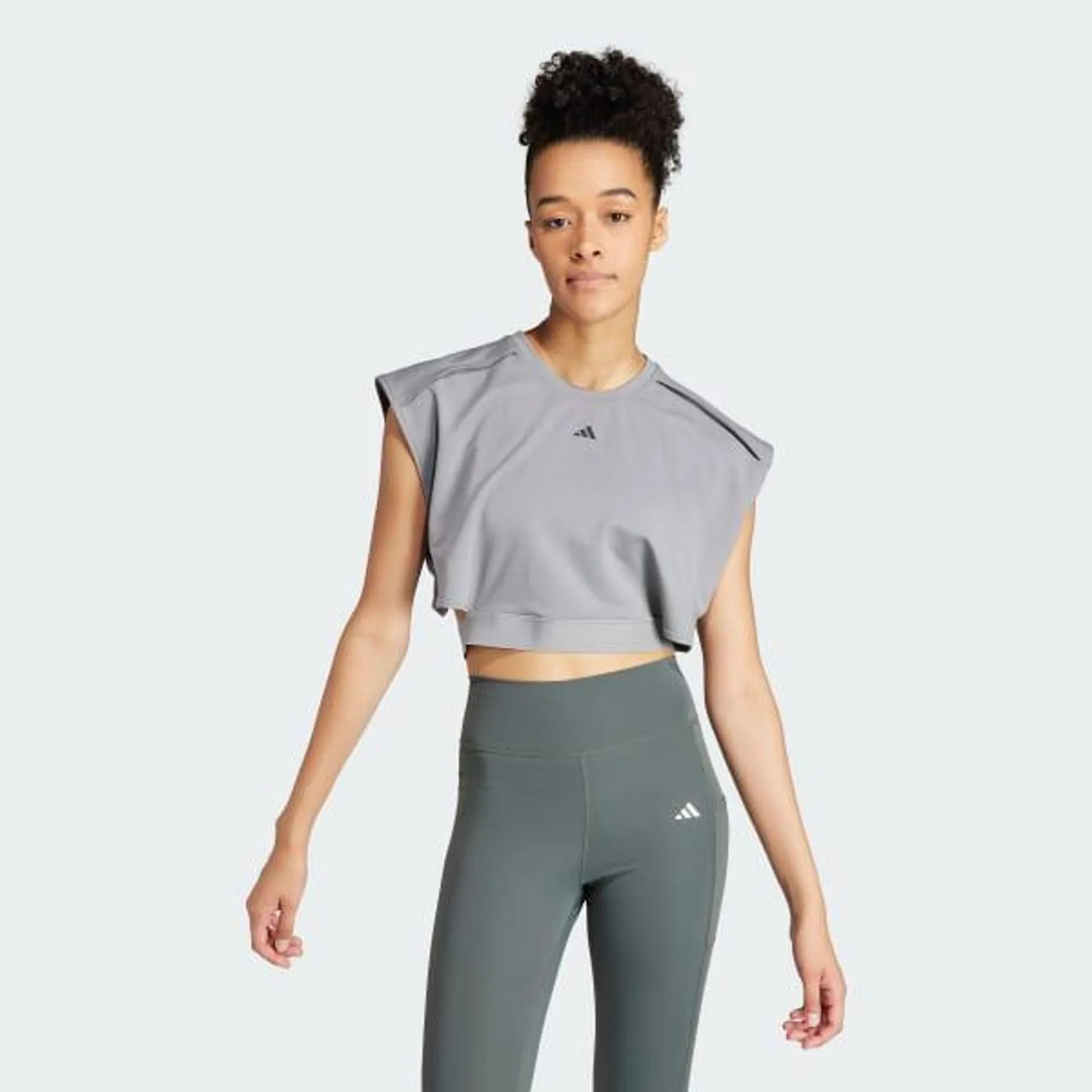 Power AEROREADY Crop Sleeveless Tee