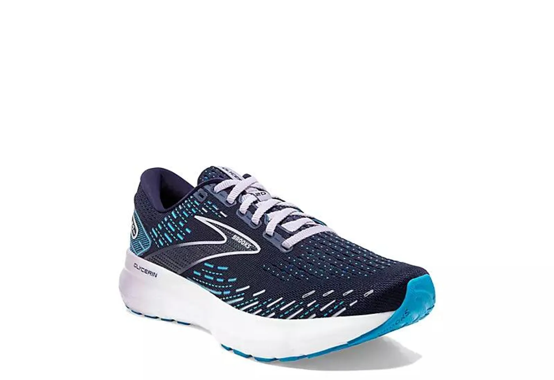 Brooks Womens Glycerin 20 Running Shoe - Navy