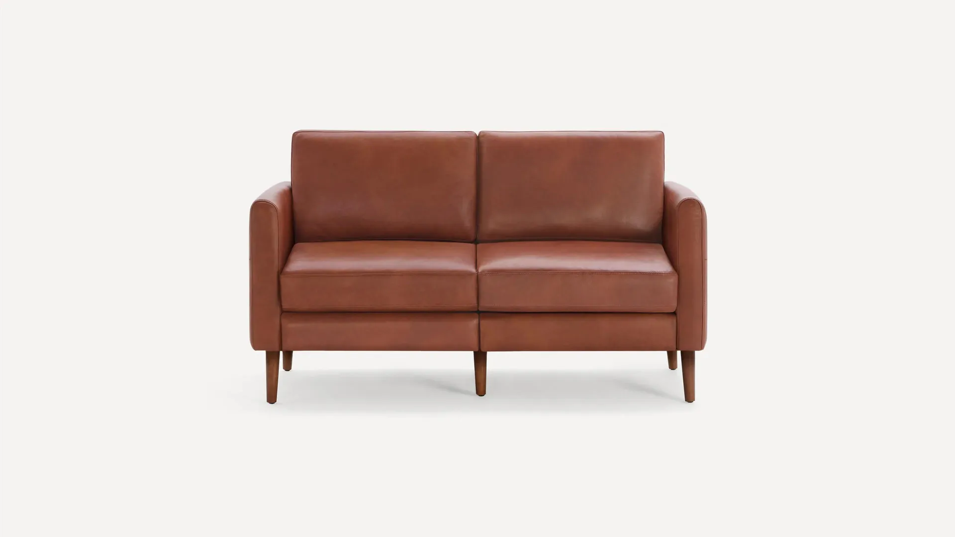 Arch Nomad Leather Loveseat