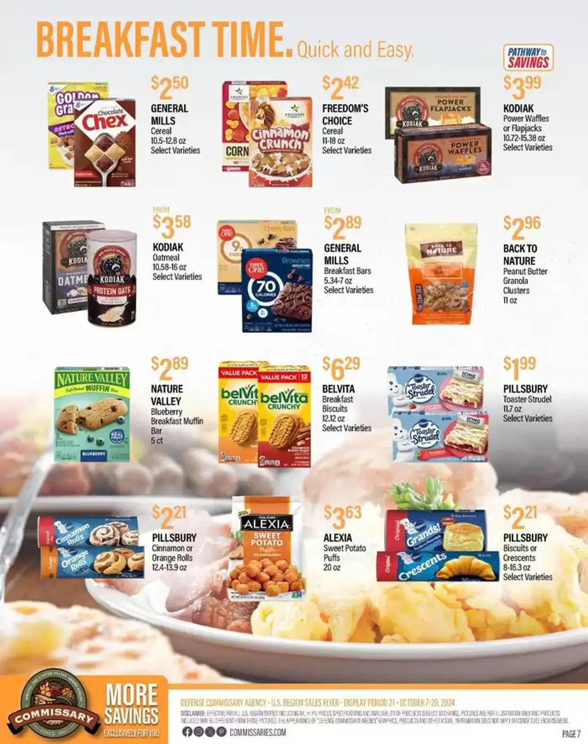 Weekly ad Flyer Commissary from October 7 to October 20 2024 - Page 7