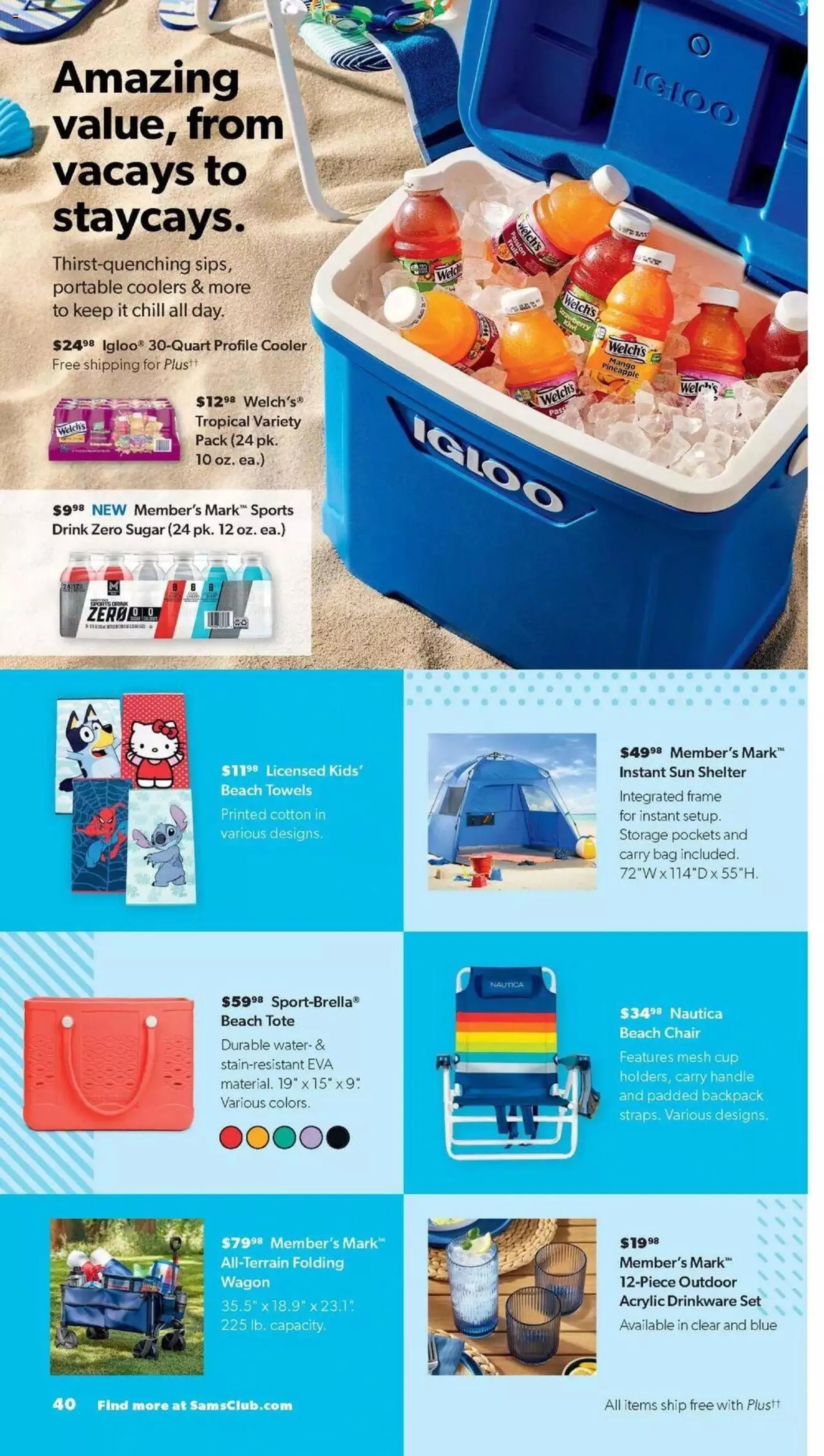 Weekly ad Sam's Club - Weekly Ad from April 19 to June 3 2024 - Page 40