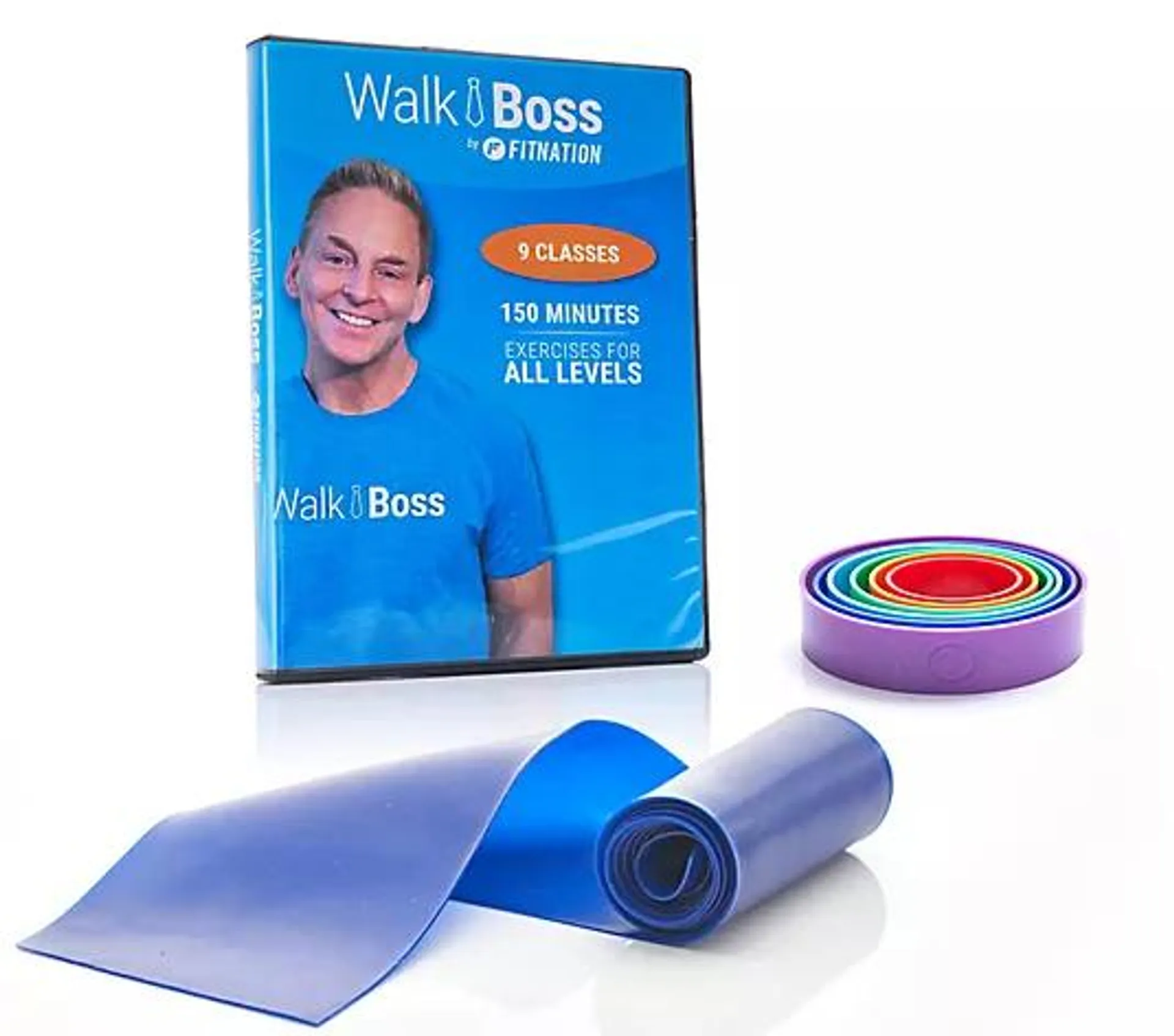 FITNATION Walk Boss Fitness Program with DVD Set