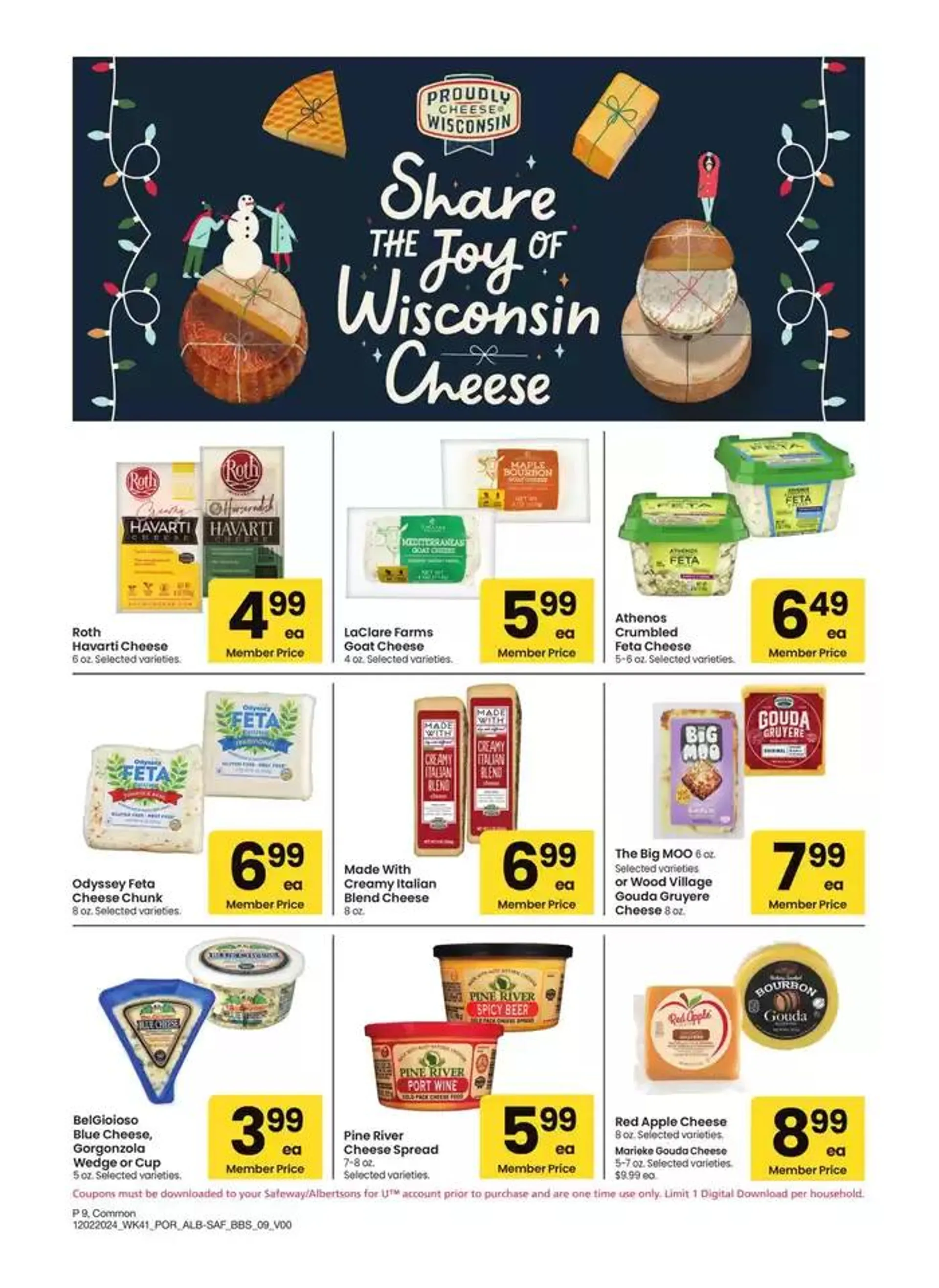 Weekly ad Albertsons - Portland - BBS from December 2 to January 5 2025 - Page 9