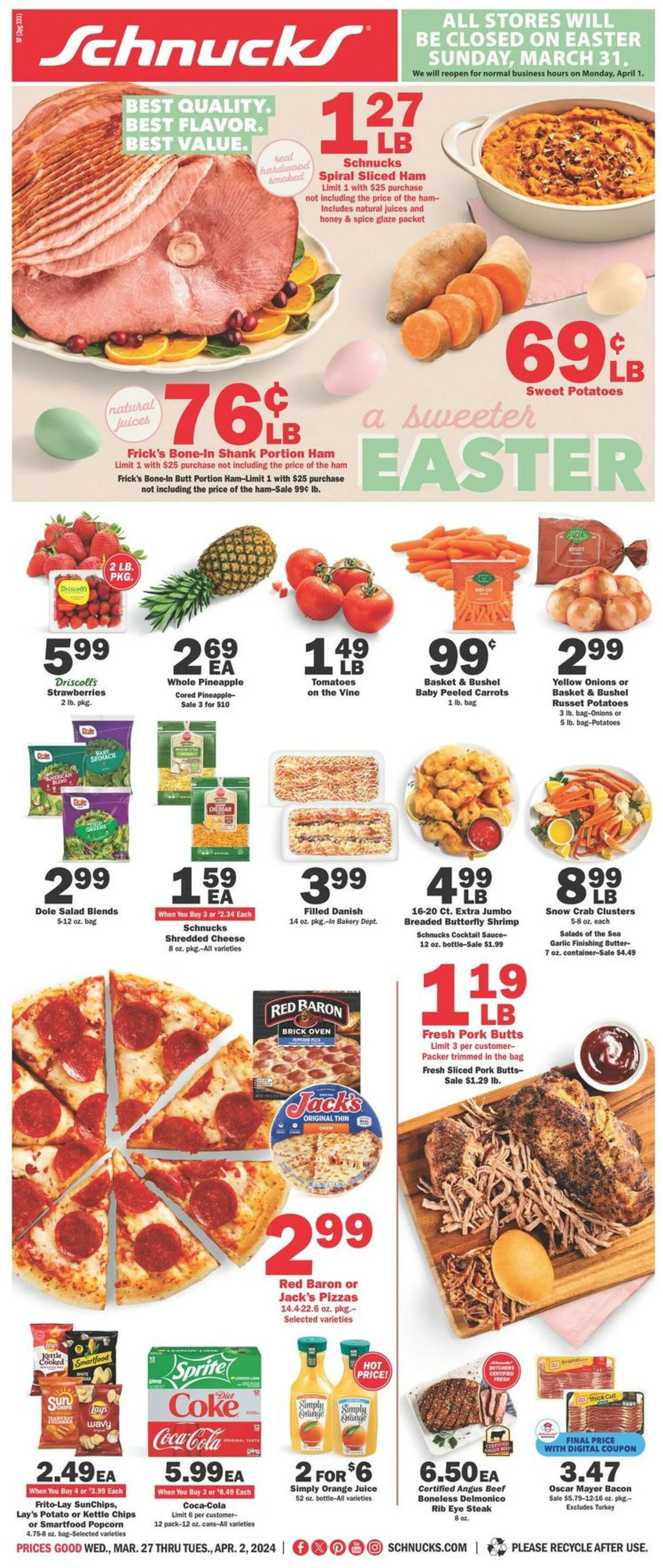 Weekly ad Schnucks Current weekly ad from March 27 to April 2 2024 - Page 
