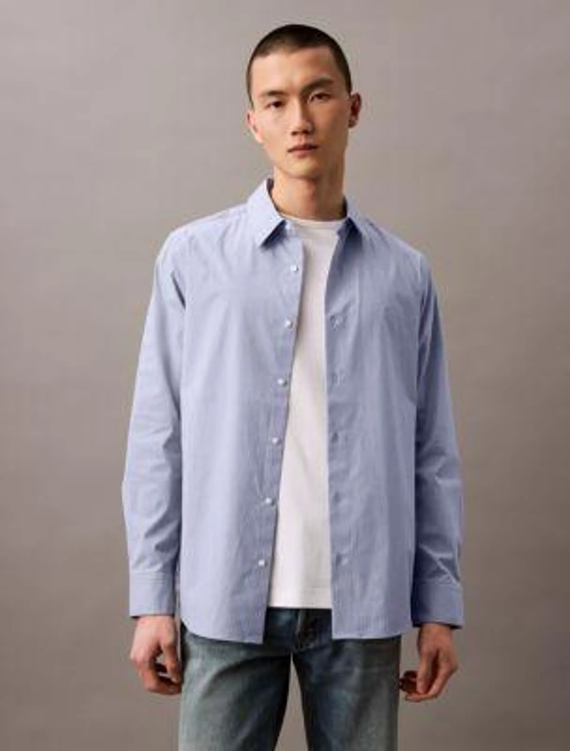 Solid Oxford Classic Button-Down Shirt