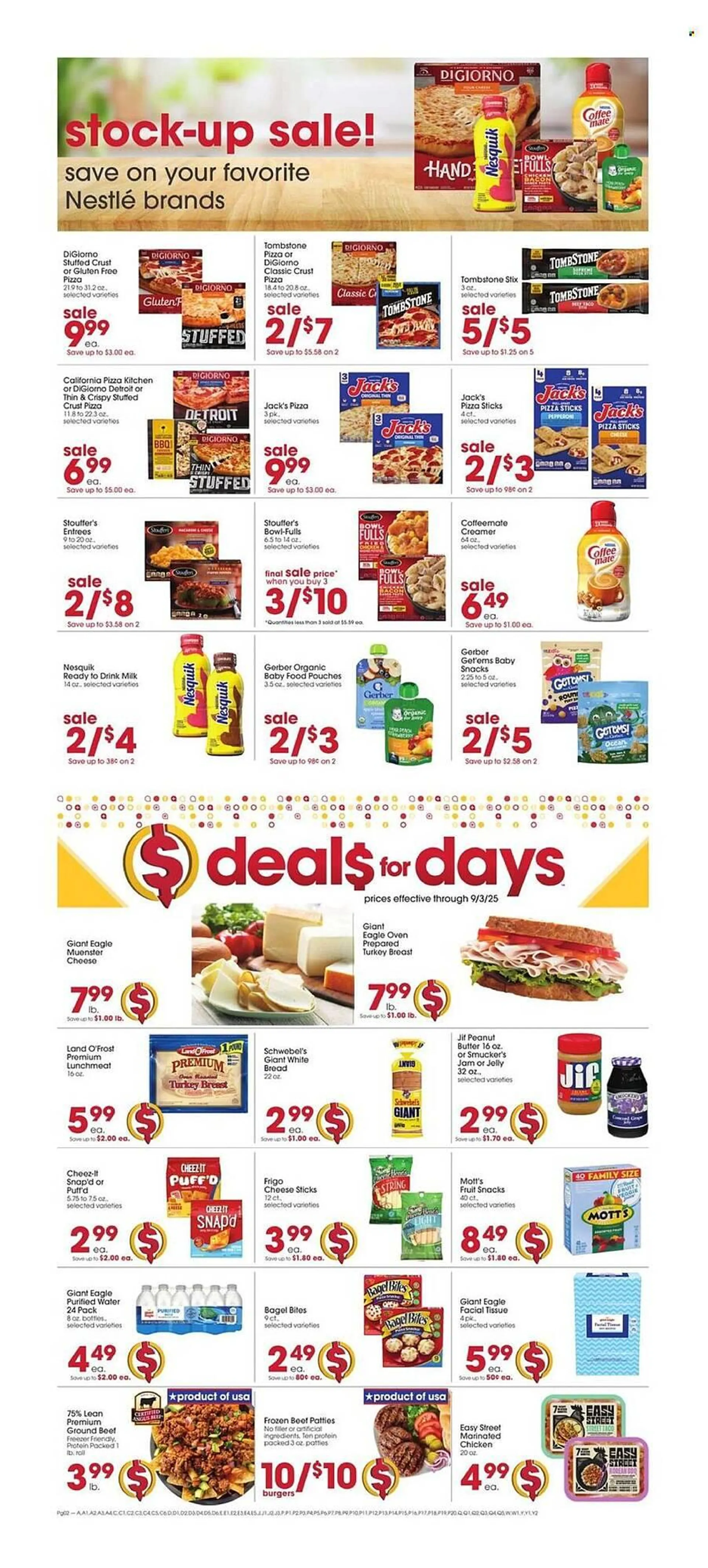 Weekly ad Giant Eagle Weekly Ad from July 10 to July 16 2025 - Page 2