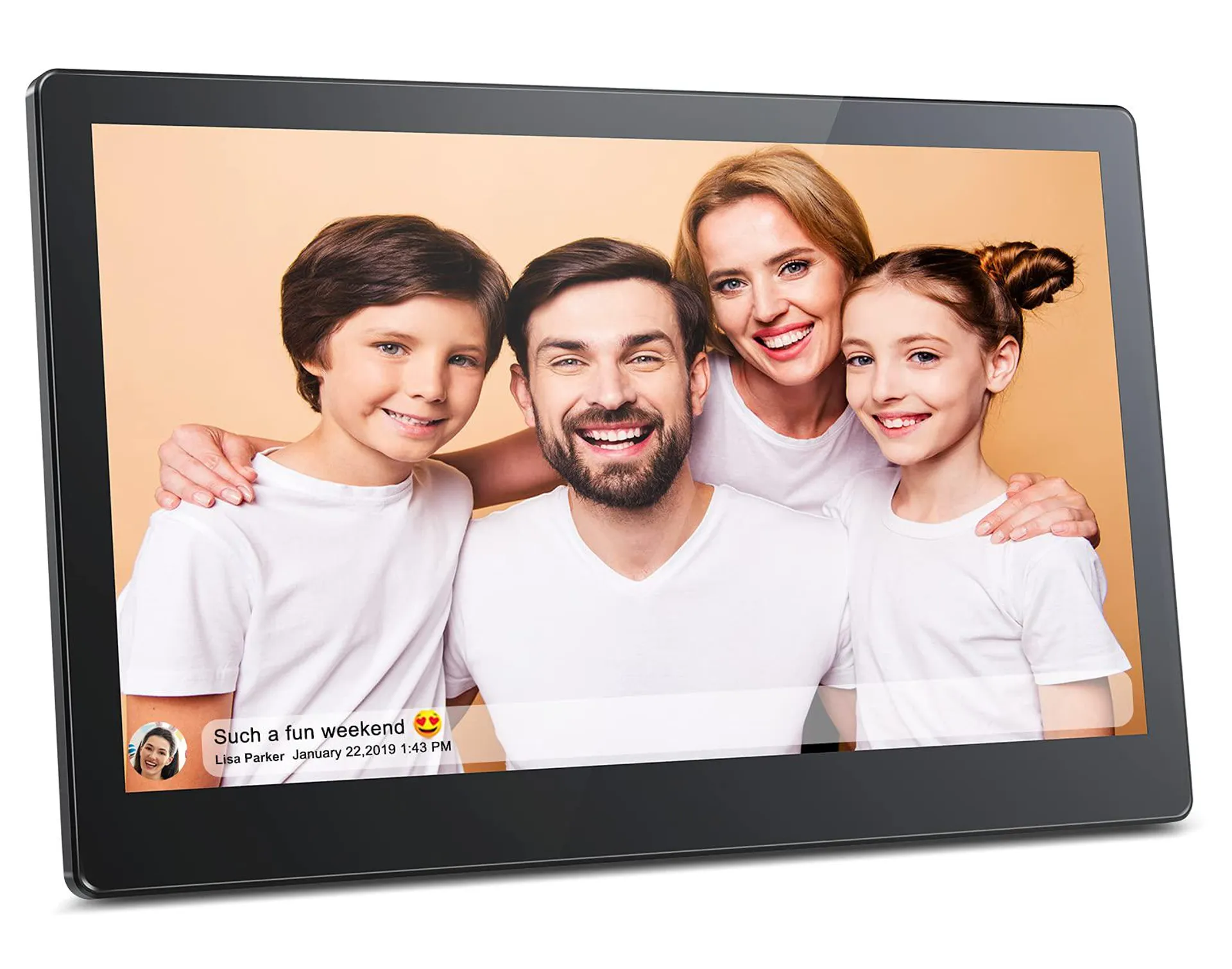 MARVUE FRAMEO 156 Inch FHD Digital Photo Frame WiFi, MARVUE Vision 15 Smart WiFi Electronic Digital Picture Frame Large Touch Screen&16