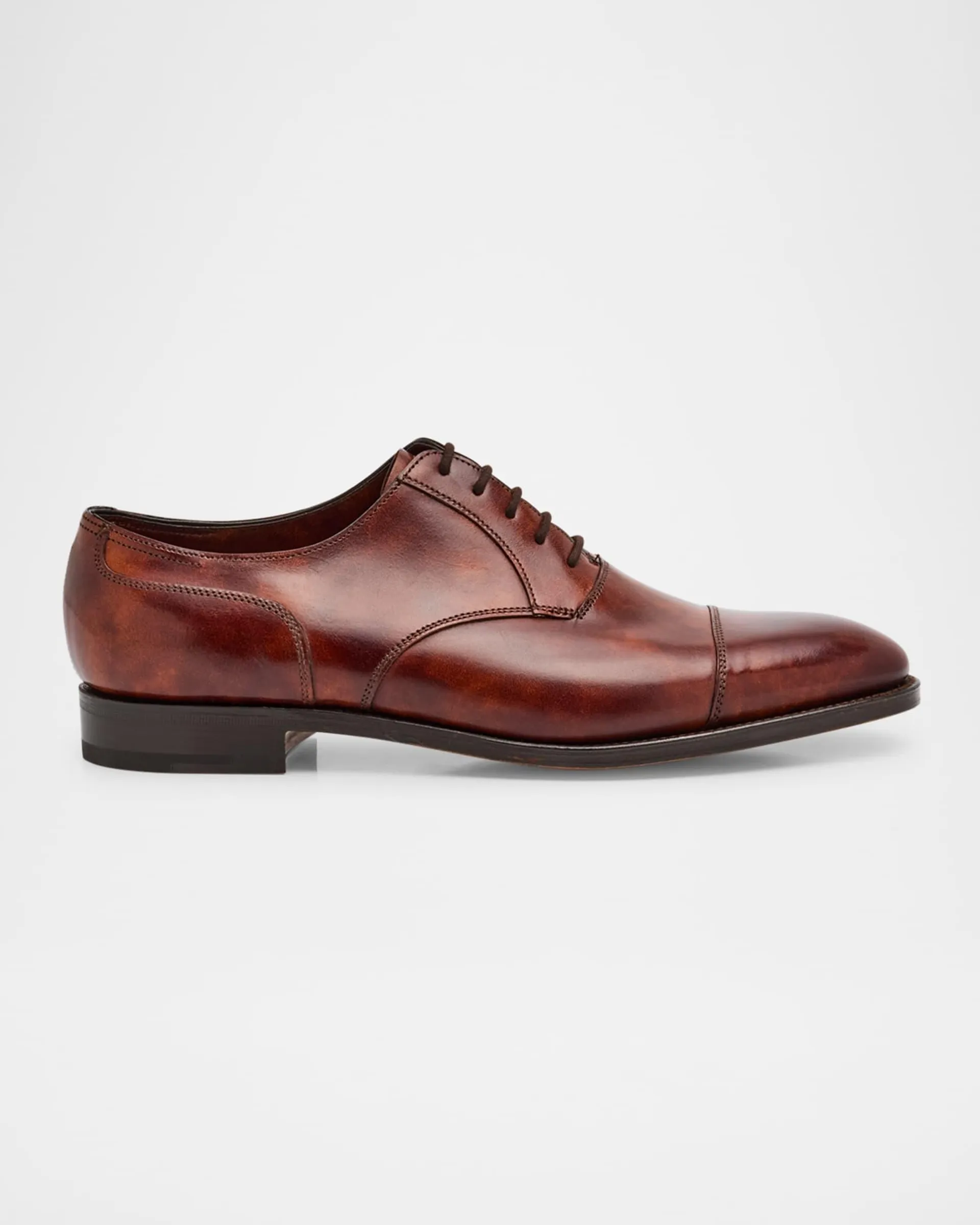 Men's Taunton Cap Toe Leather Oxfords