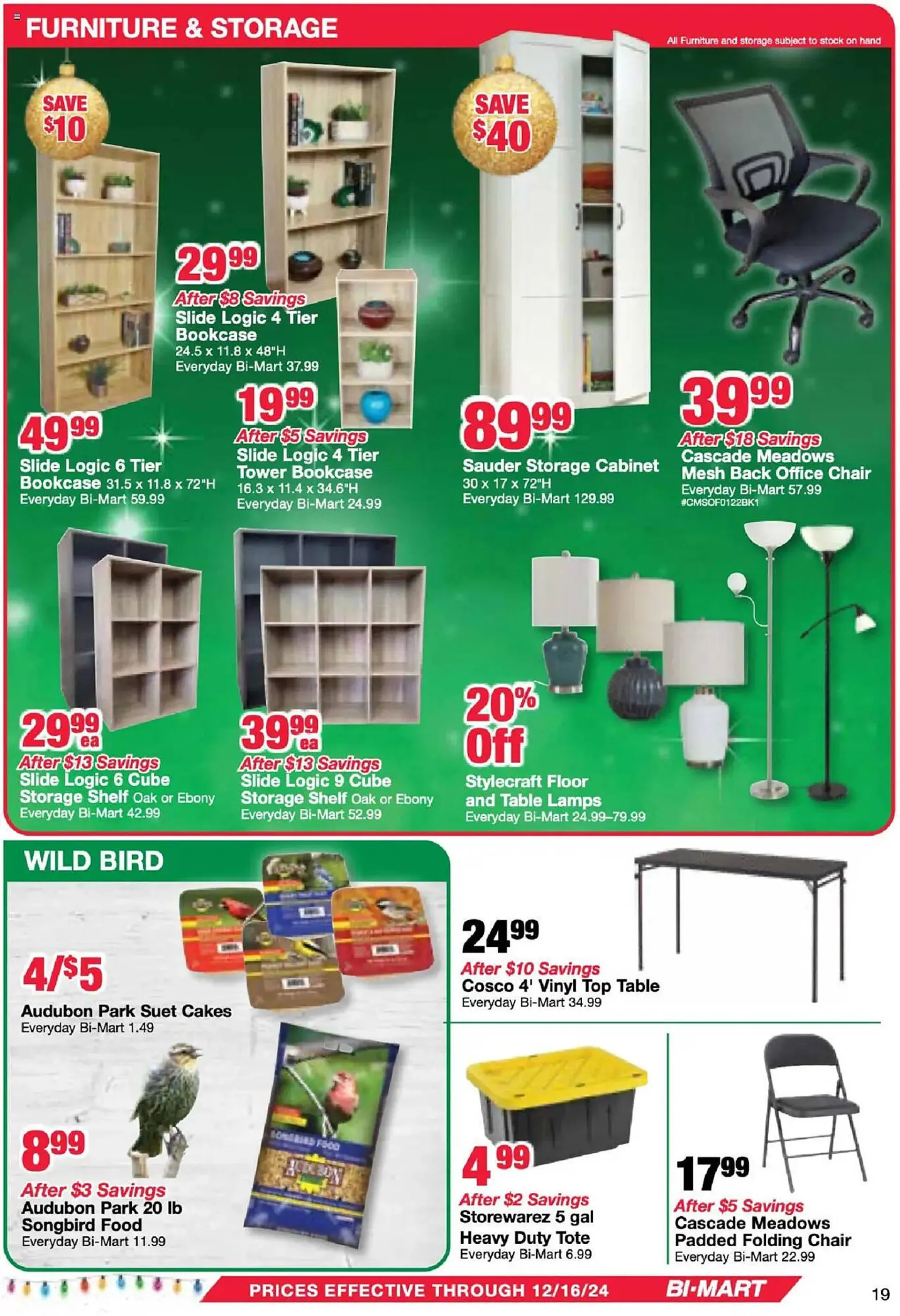 Weekly ad Bi-Mart Weekly Ad from December 3 to December 16 2024 - Page 19