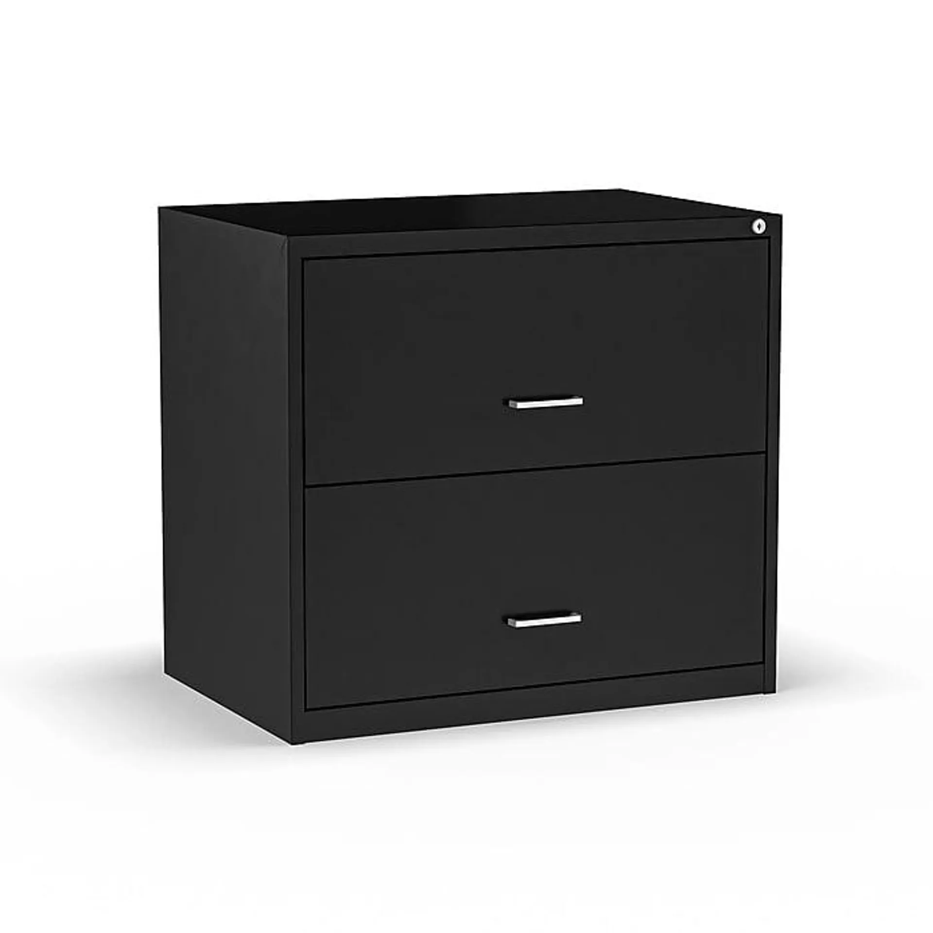 Staples 2-Drawer Light Duty Lateral File Cabinet,