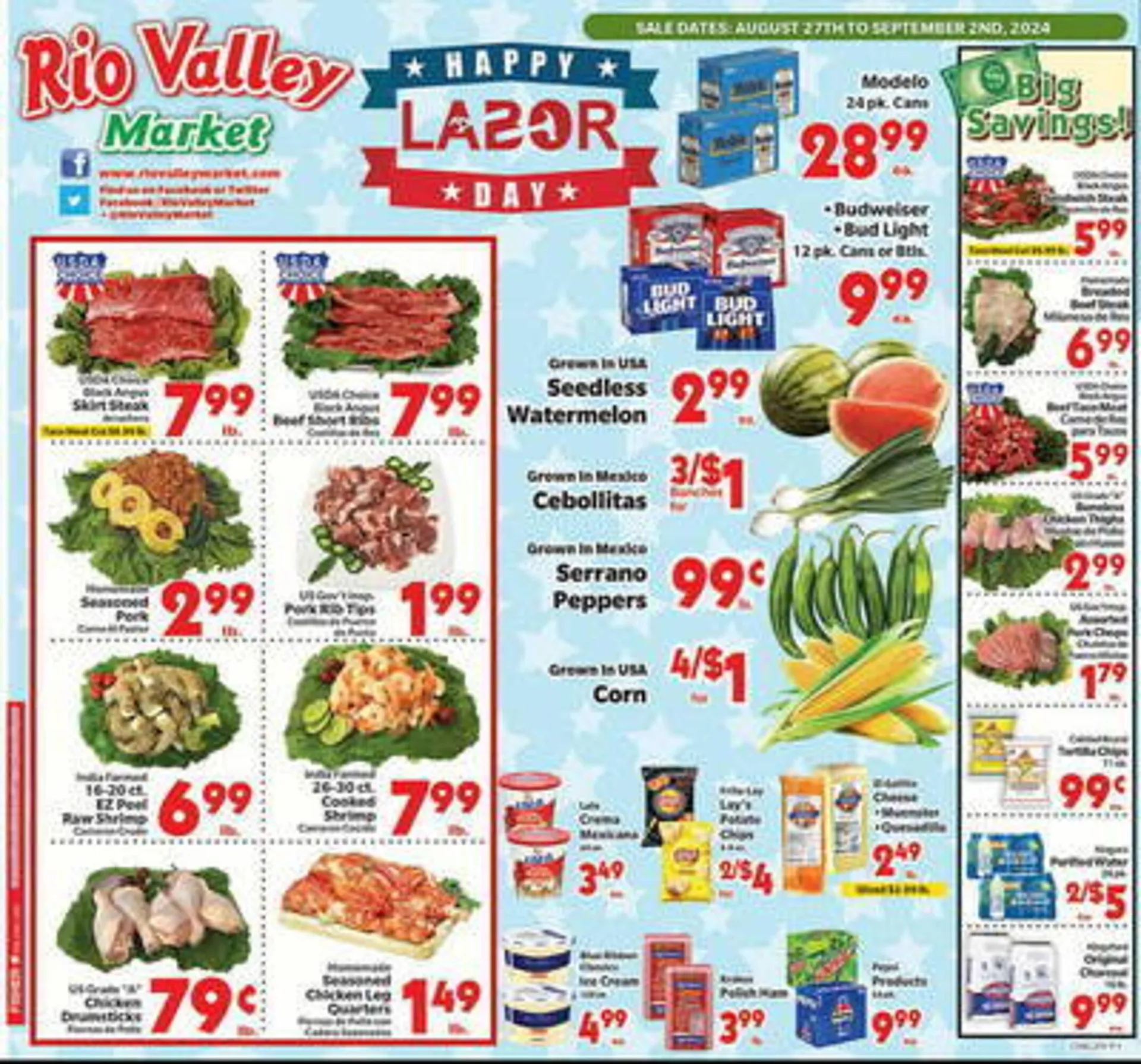 Rio Valley Market Weekly Ad - 1