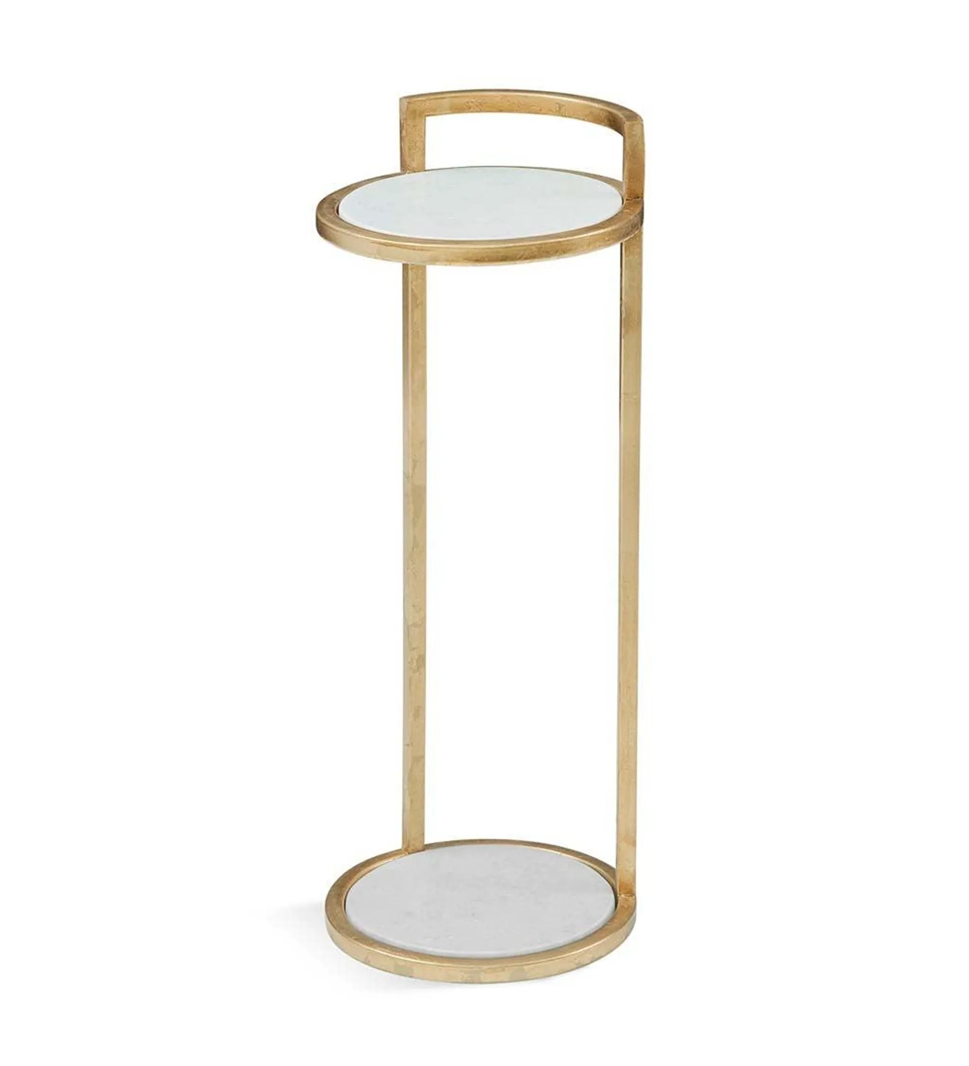 Marble Martini Table - Gold