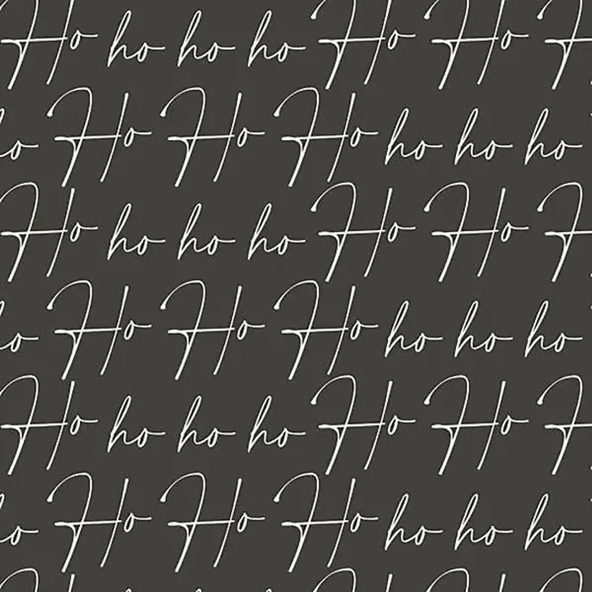 Mara-Mi HoHoHo Script Wrapping Paper