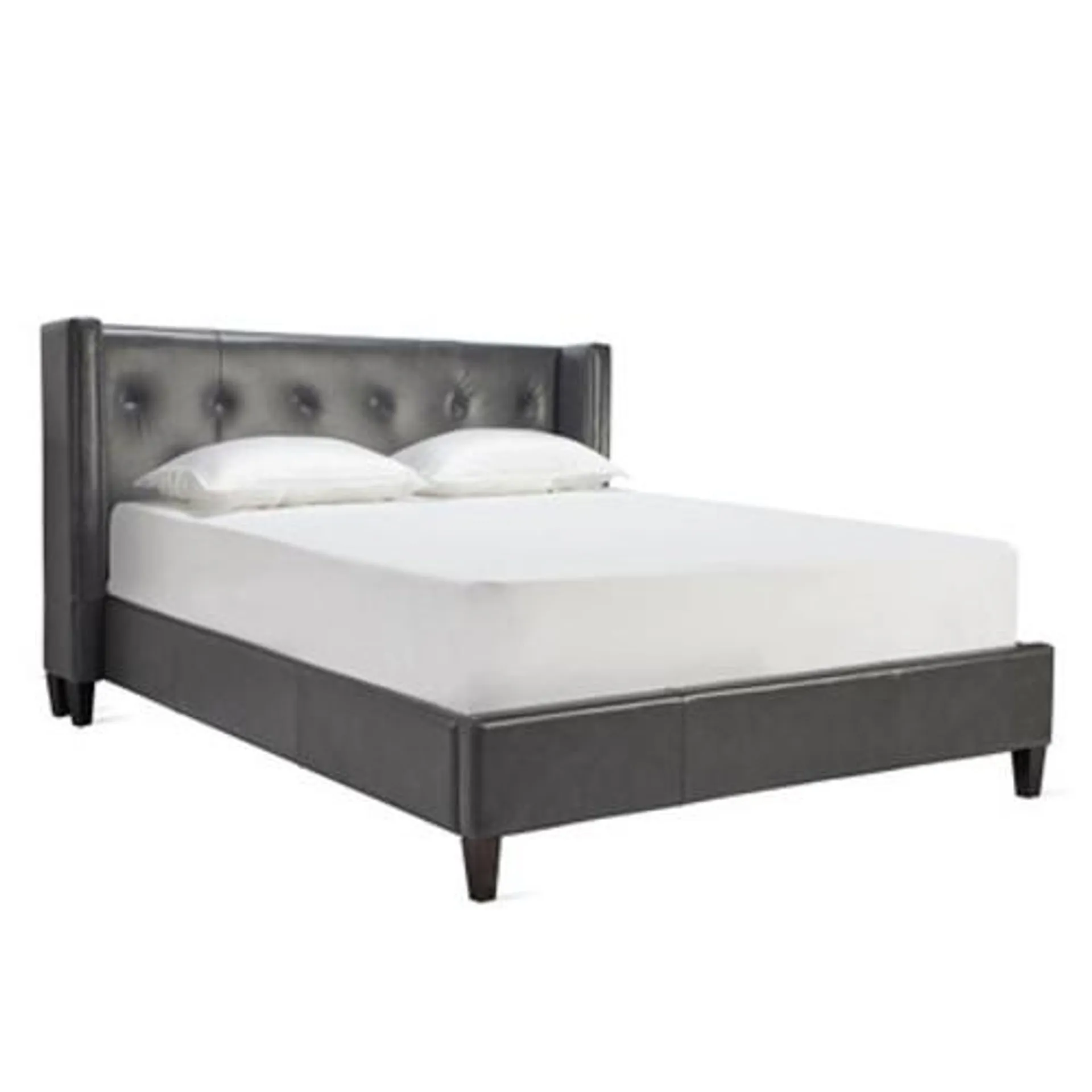 Porter Low Leather Bed