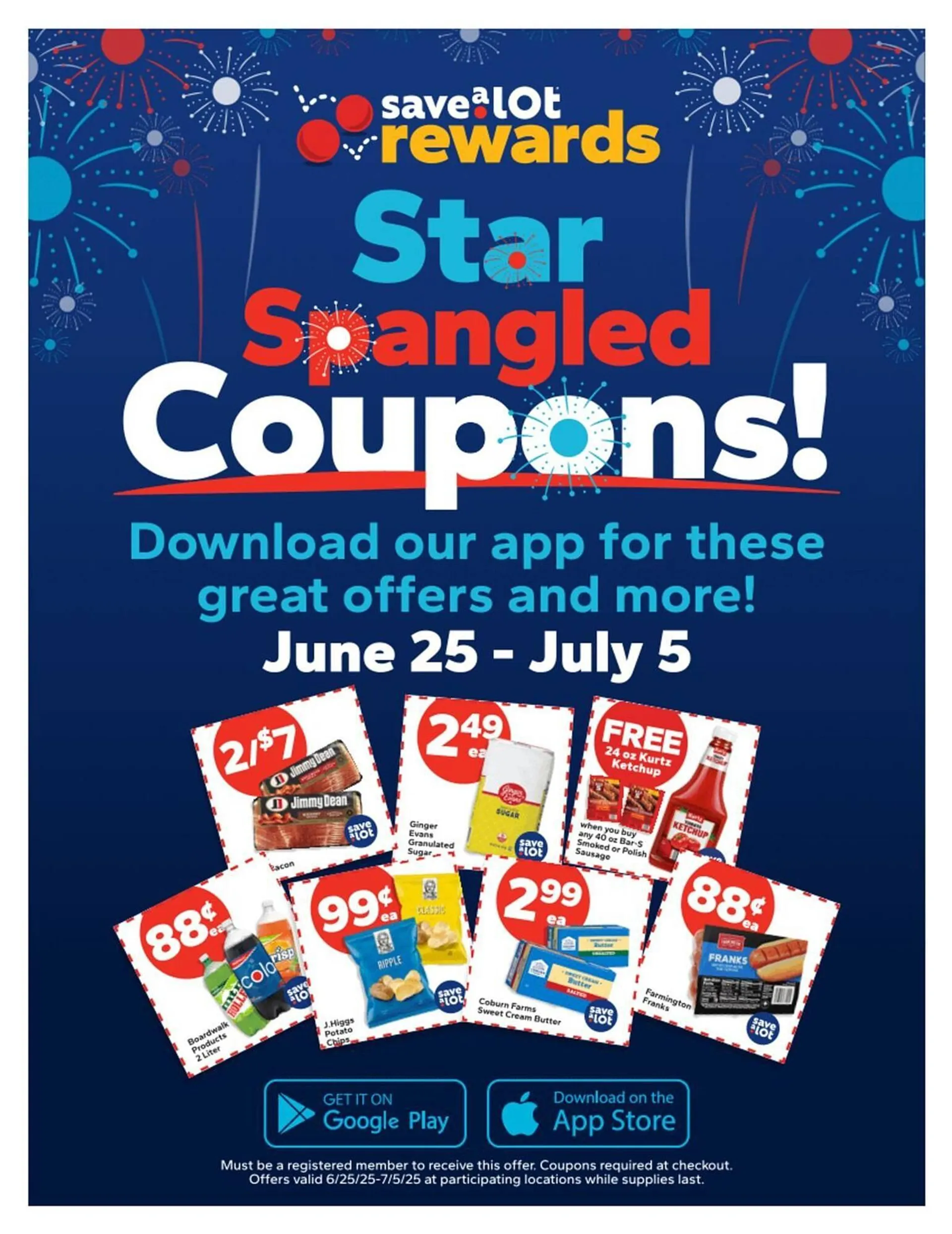 Weekly ad Save a Lot Weekly Ad from June 25 to July 1 2025 - Page 1