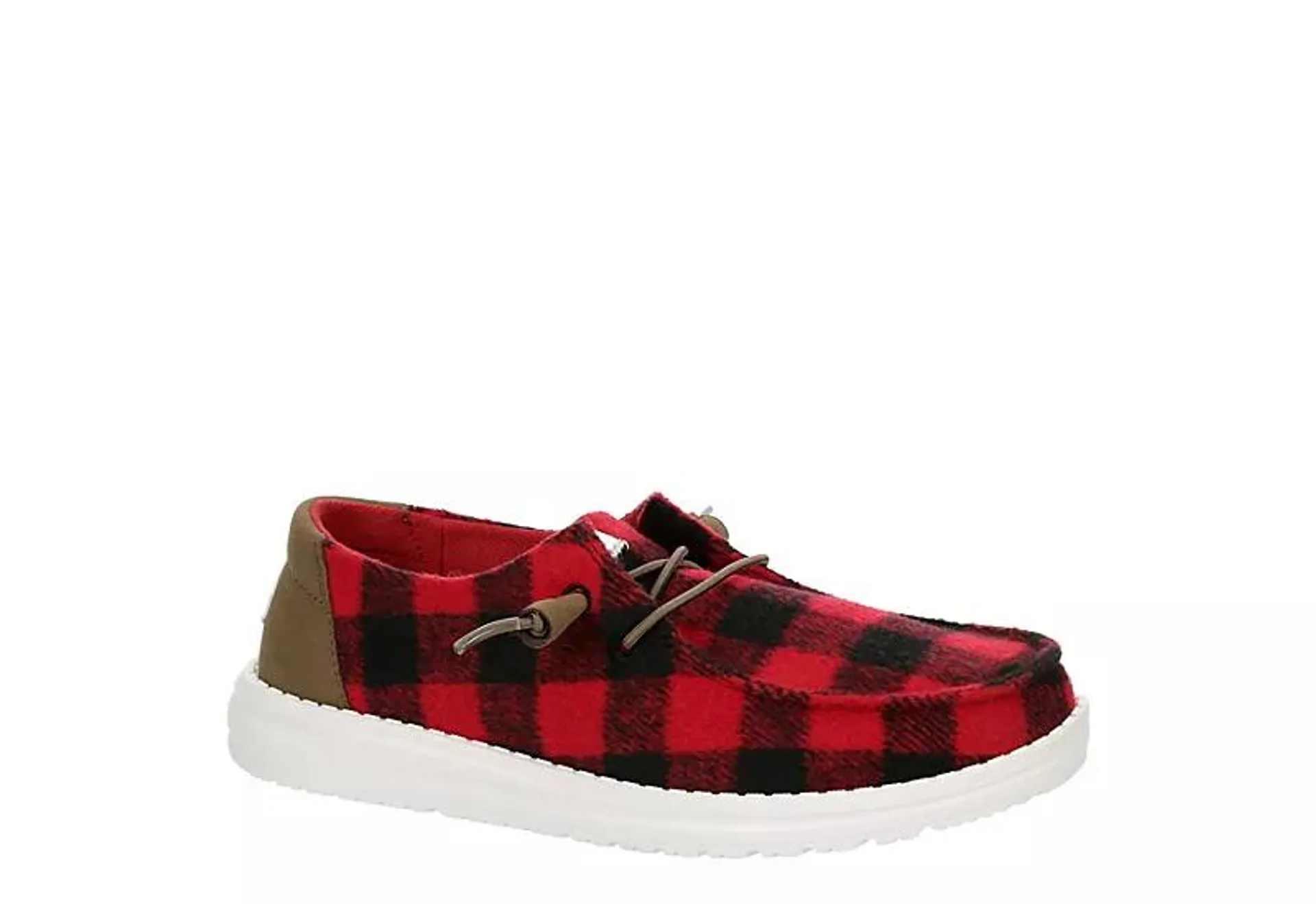 Heydude Womens Wendy Slip On Sneaker - Plaid