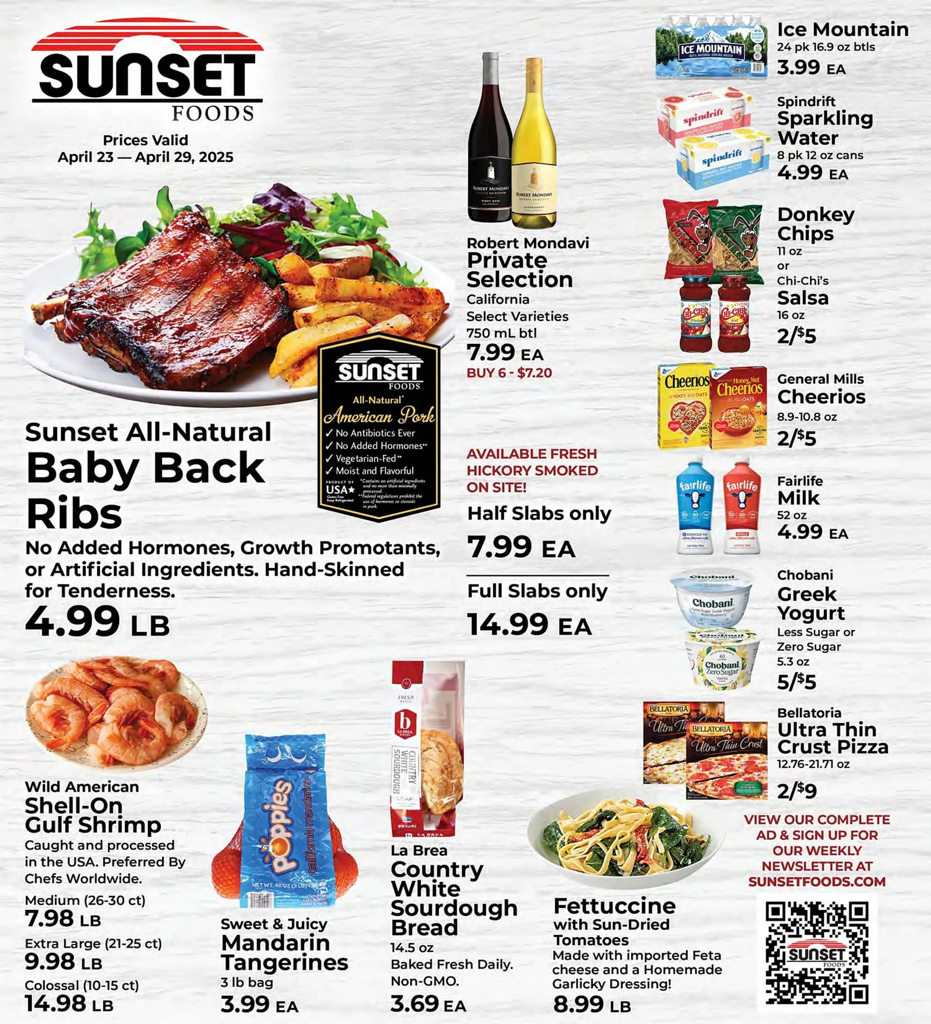 Sunset Foods Weekly Ad - 1