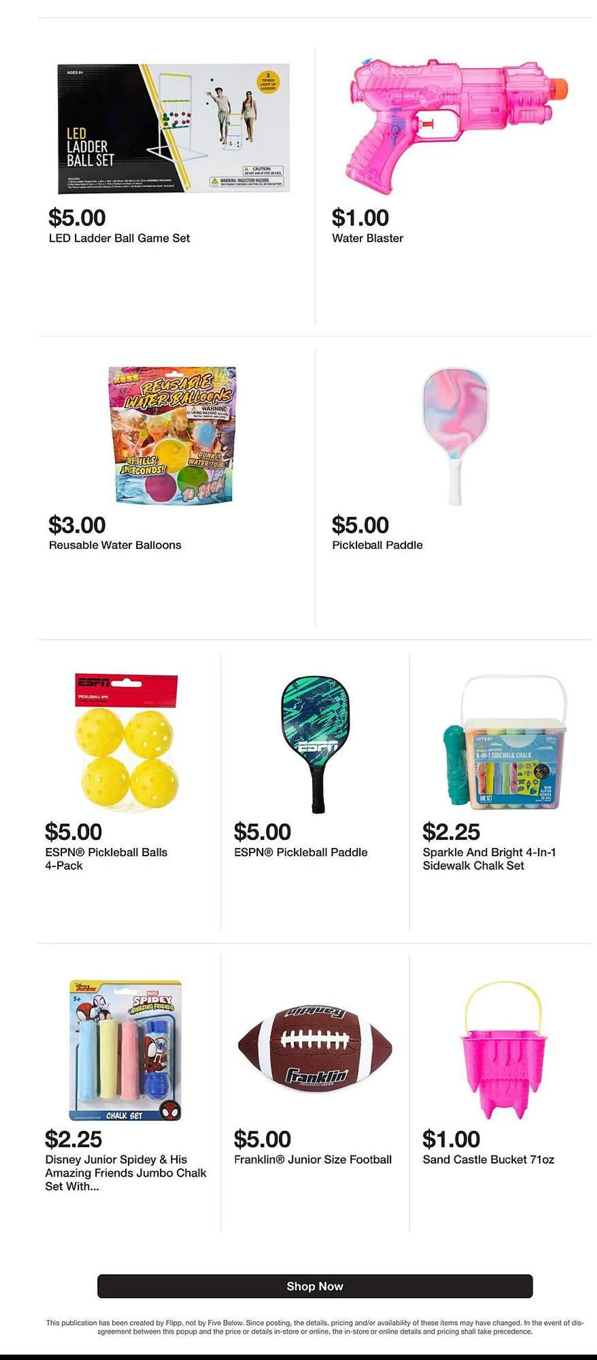 Weekly ad Five Below Weekly Ad from May 20 to May 26 2025 - Page 9