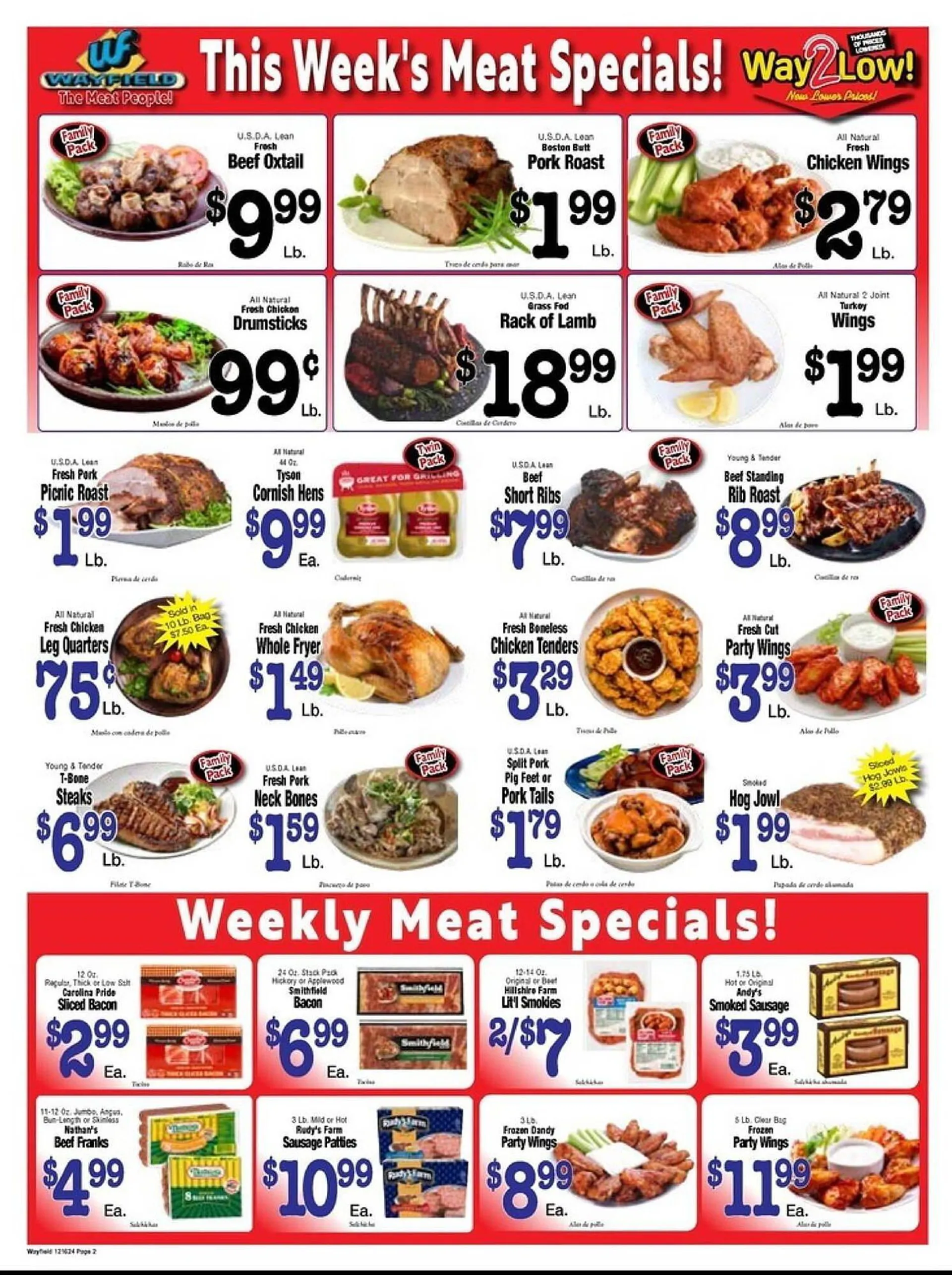 Weekly ad Wayfield Weekly Ad from December 16 to December 24 2024 - Page 2