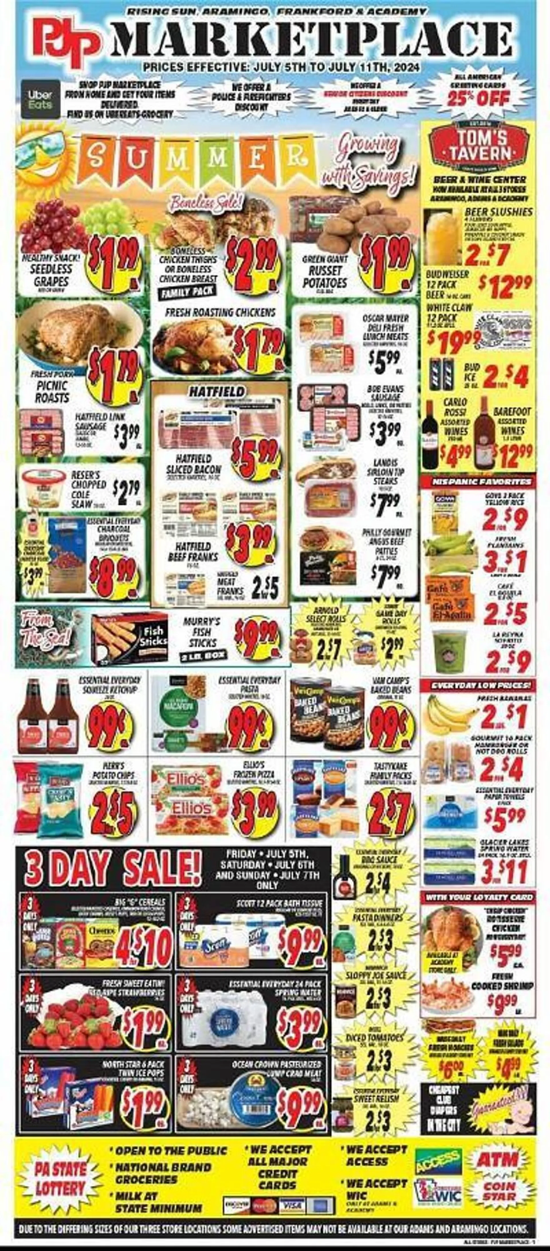 PJP Marketplace Weekly Ad - 1