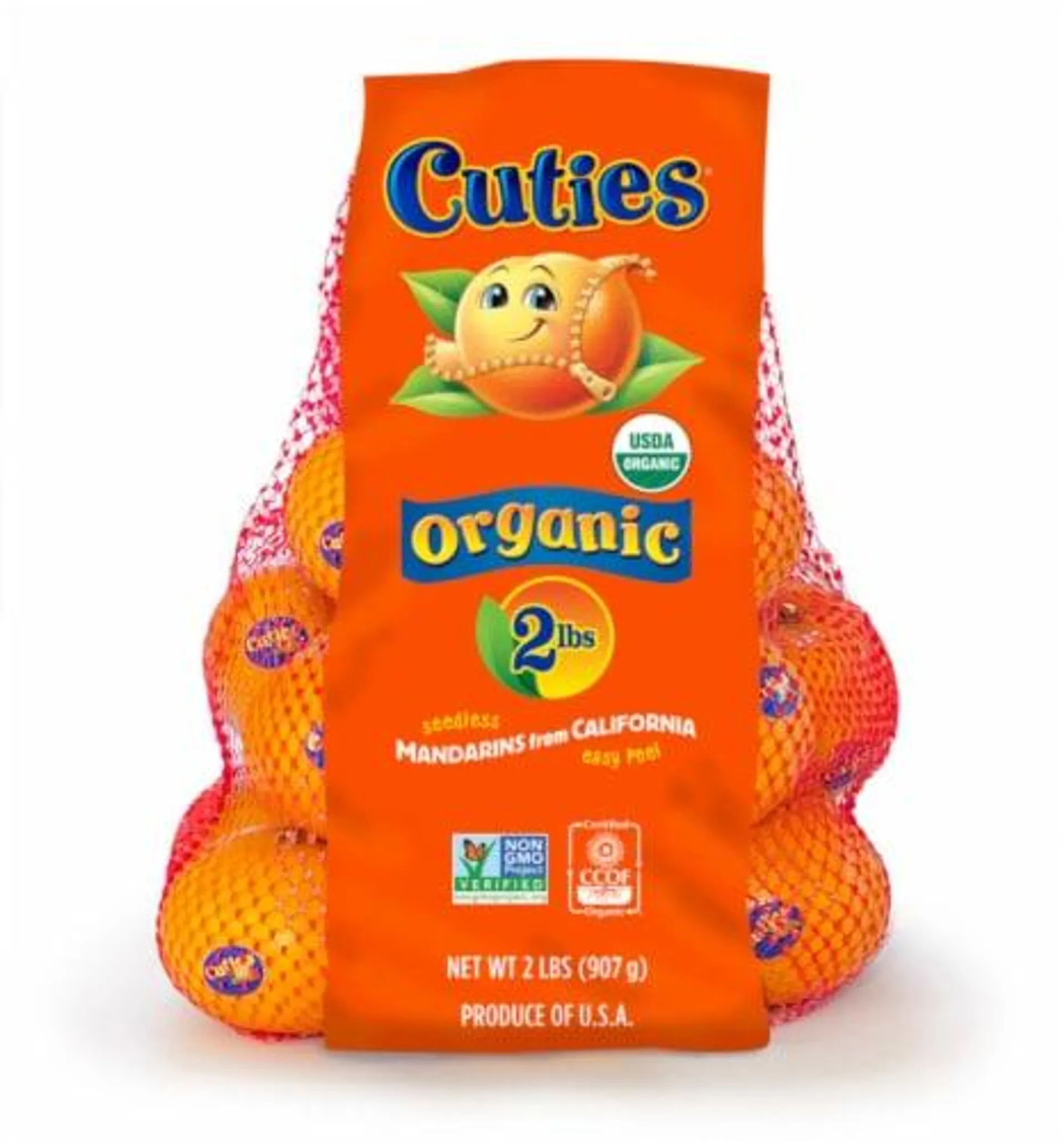 Cuties® Organic Seedless Mandarin Clementine Oranges in 2lb Bag