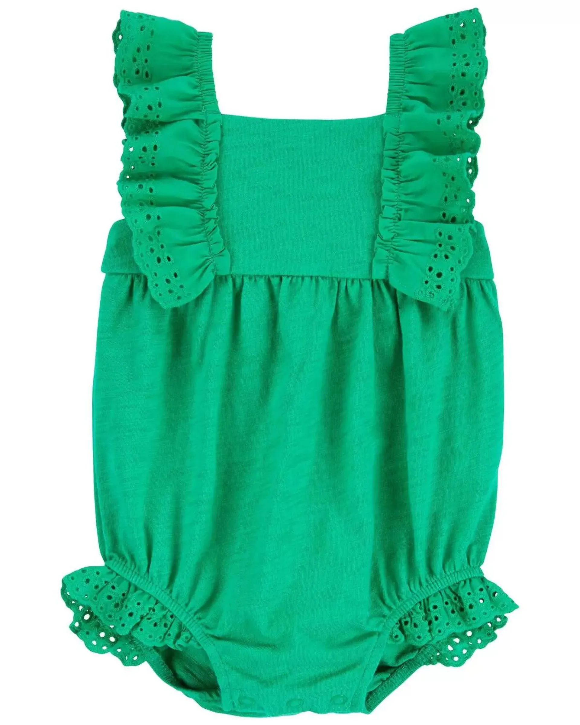 Baby Eyelet Lace Romper