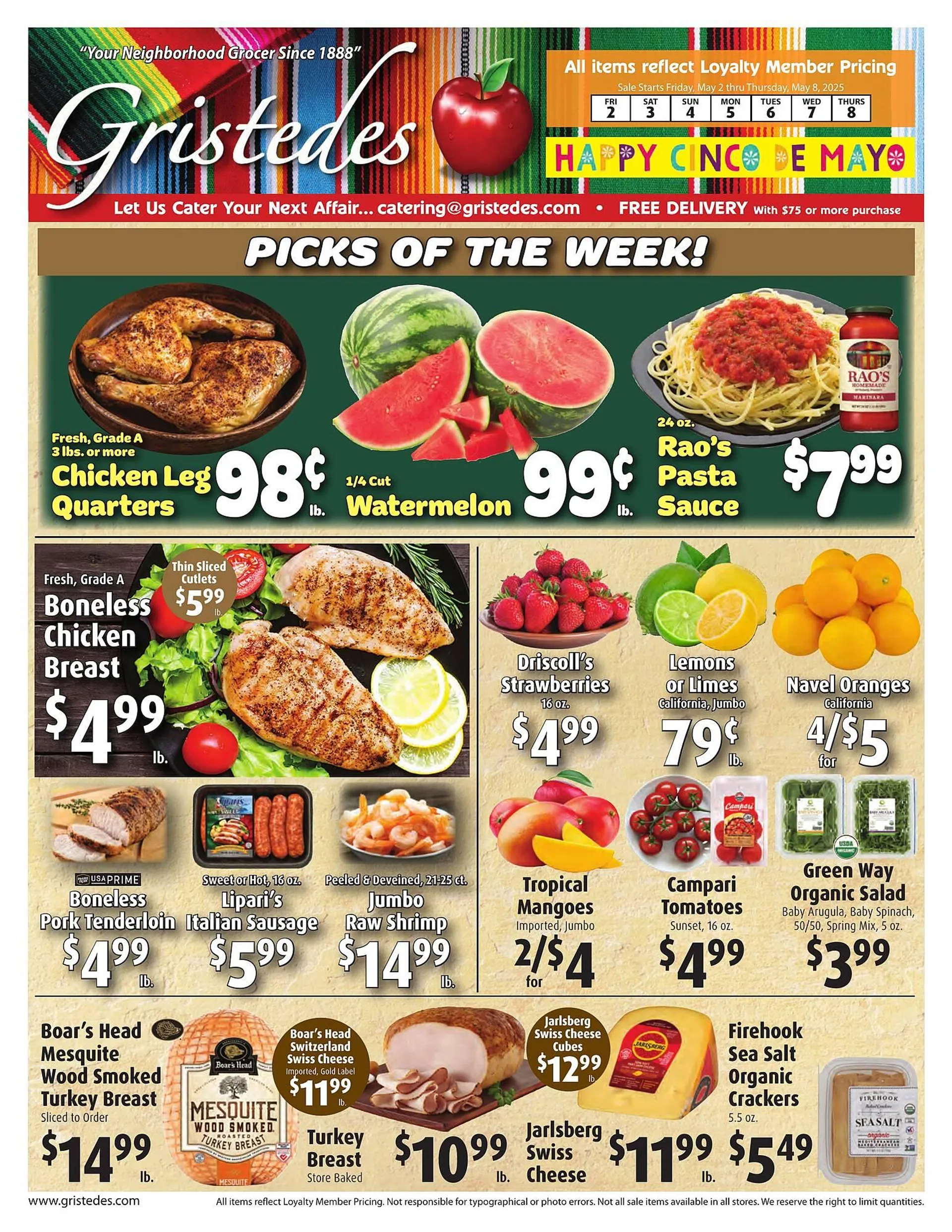 Gristedes Weekly Ad - 1