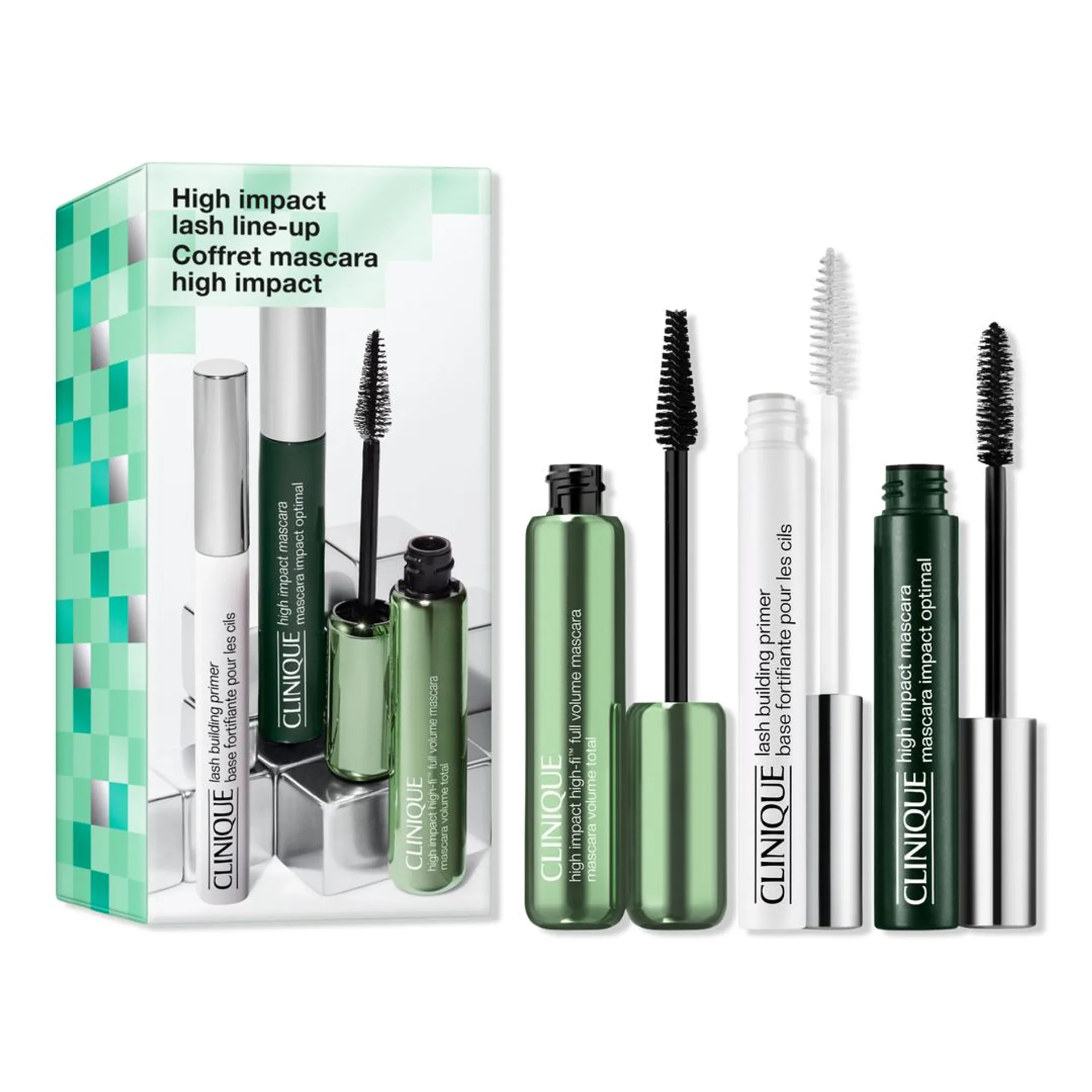 High Impact Lash Line-Up Primer & Mascara Makeup Set