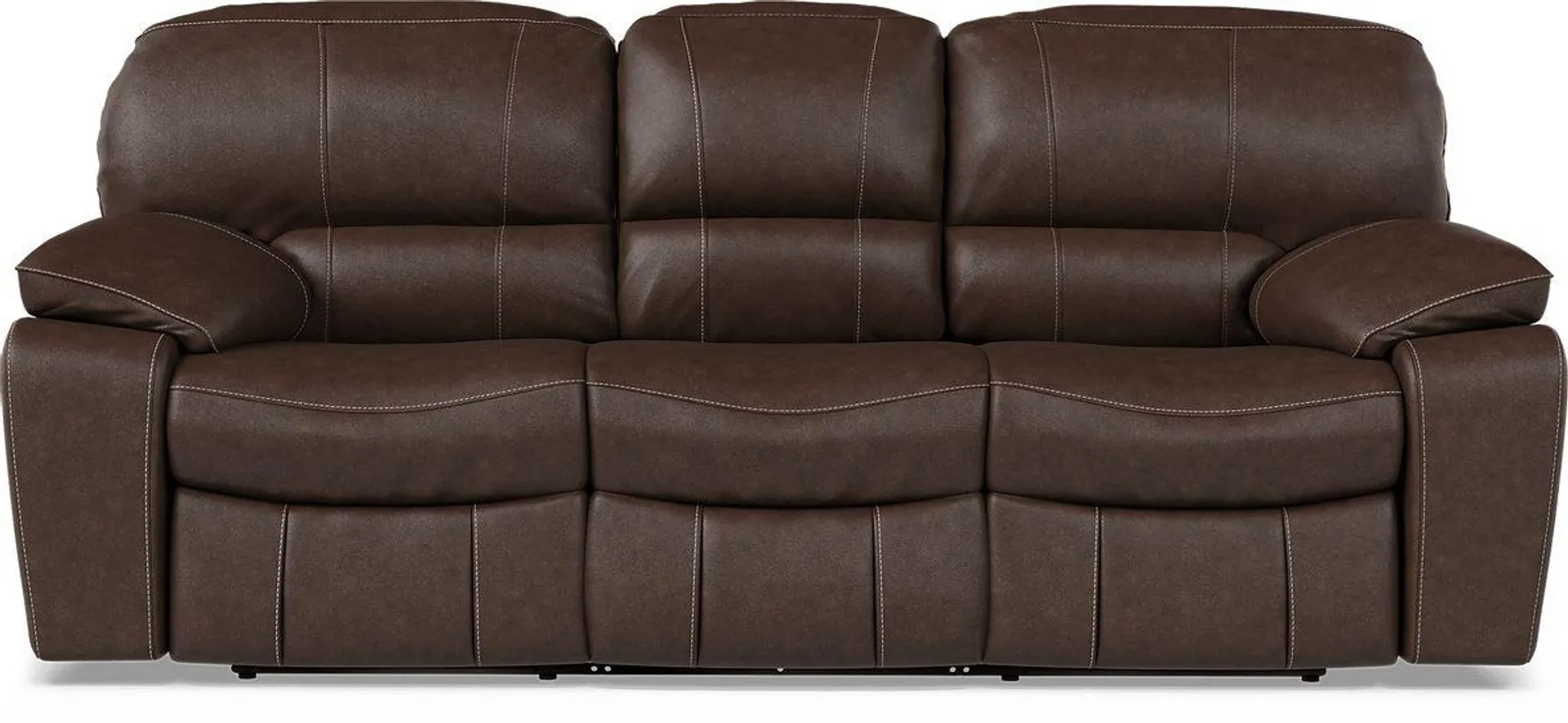 San Gabriel Leather Non-Power Reclining Sofa