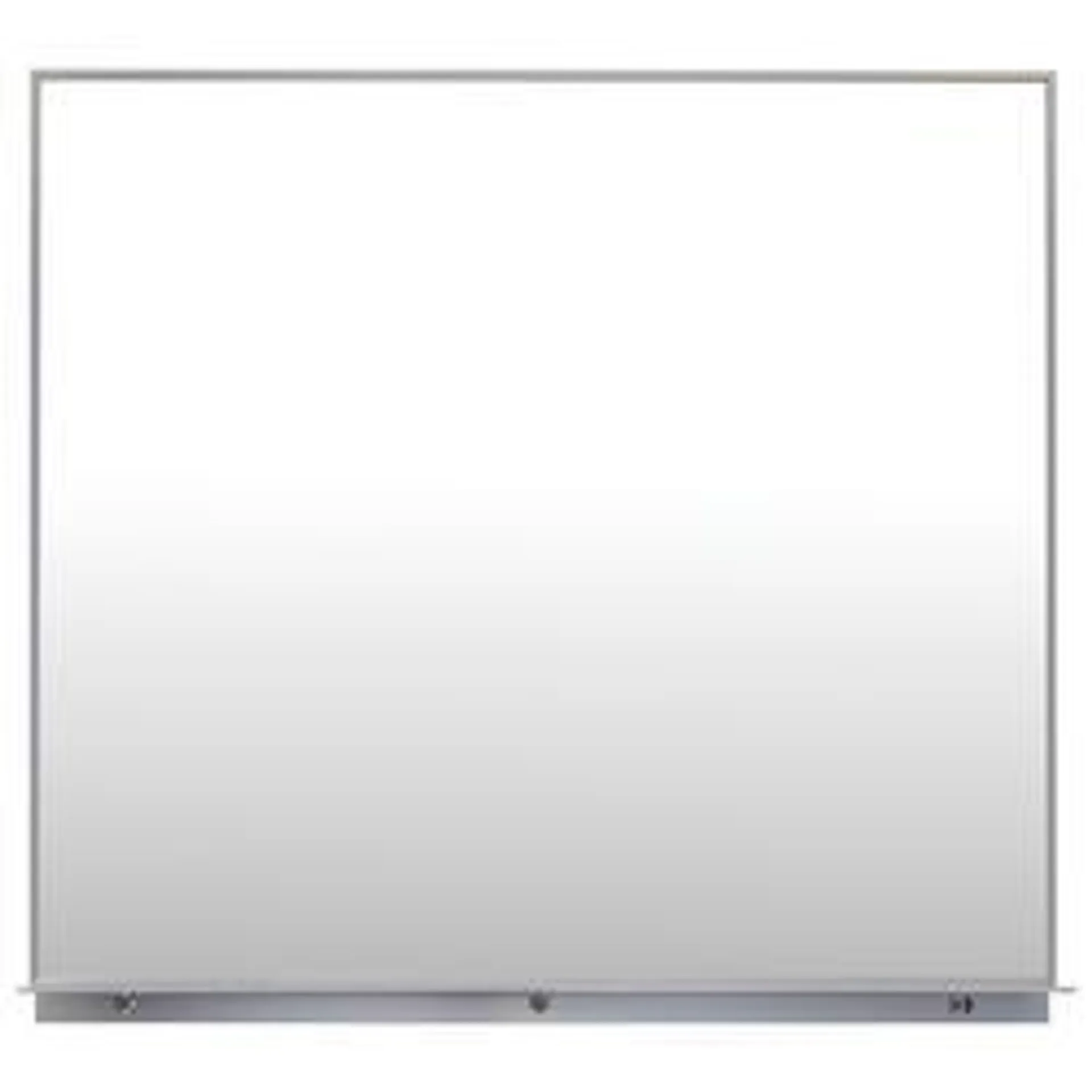 Tuscany® 36"W x 32"H Brushed Nickel Framed Mirror