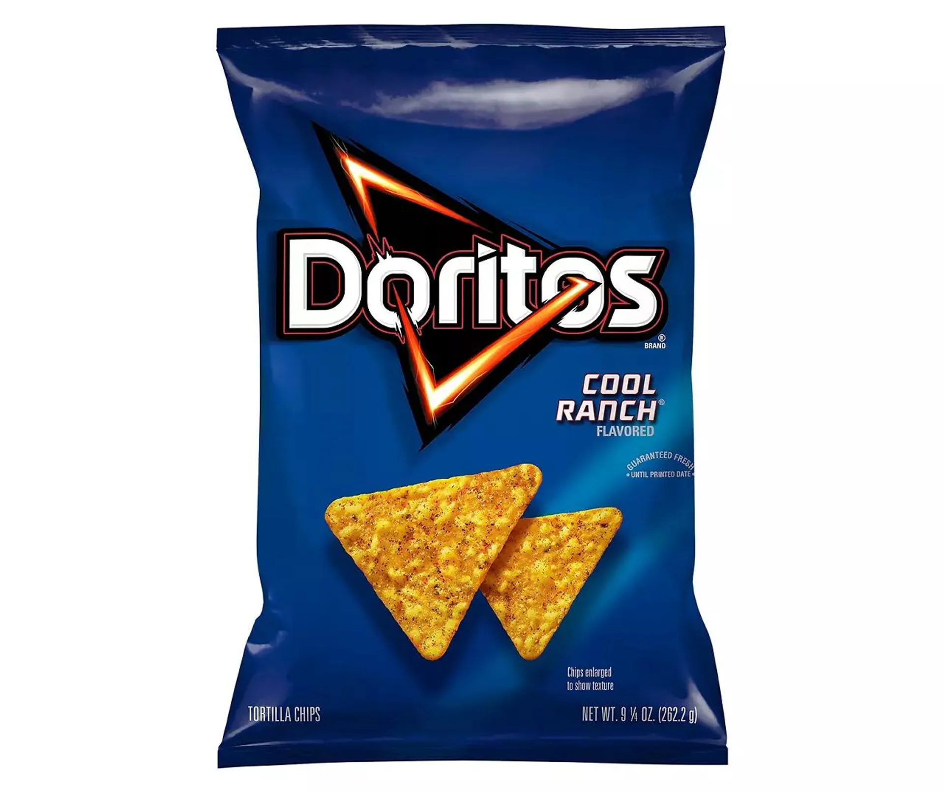 Doritos Tortilla Chips Cool Ranch Flavored 9 1/4 Oz