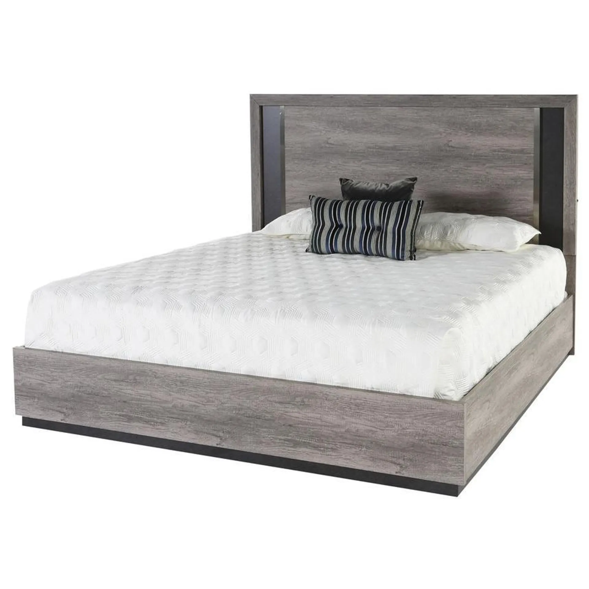 Silas King Panel Bed