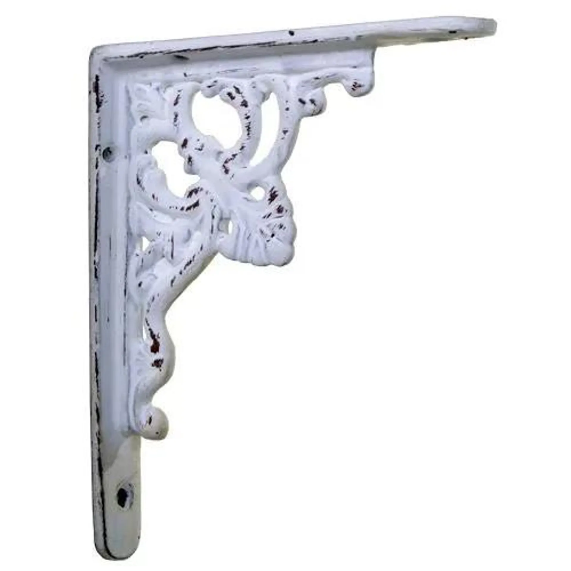 Restorers Iron Fleur Shelf Bracket