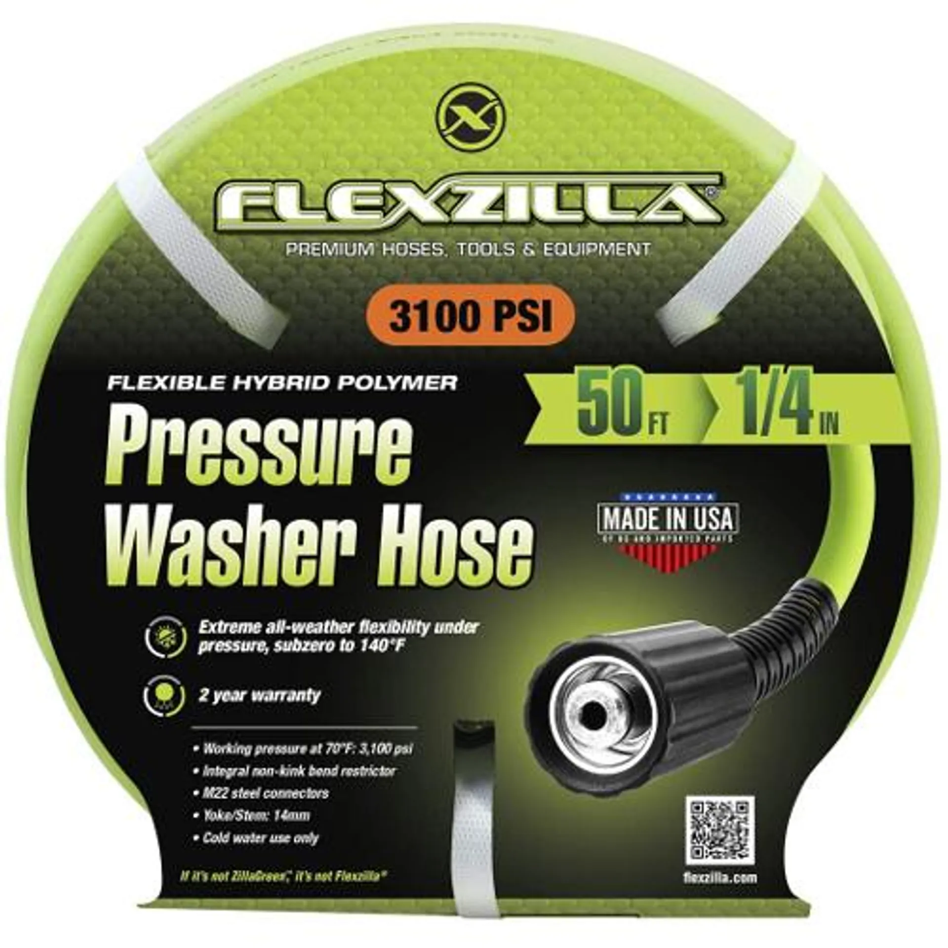 Flexzilla Pressure Washer Hose | HFZPW3450M