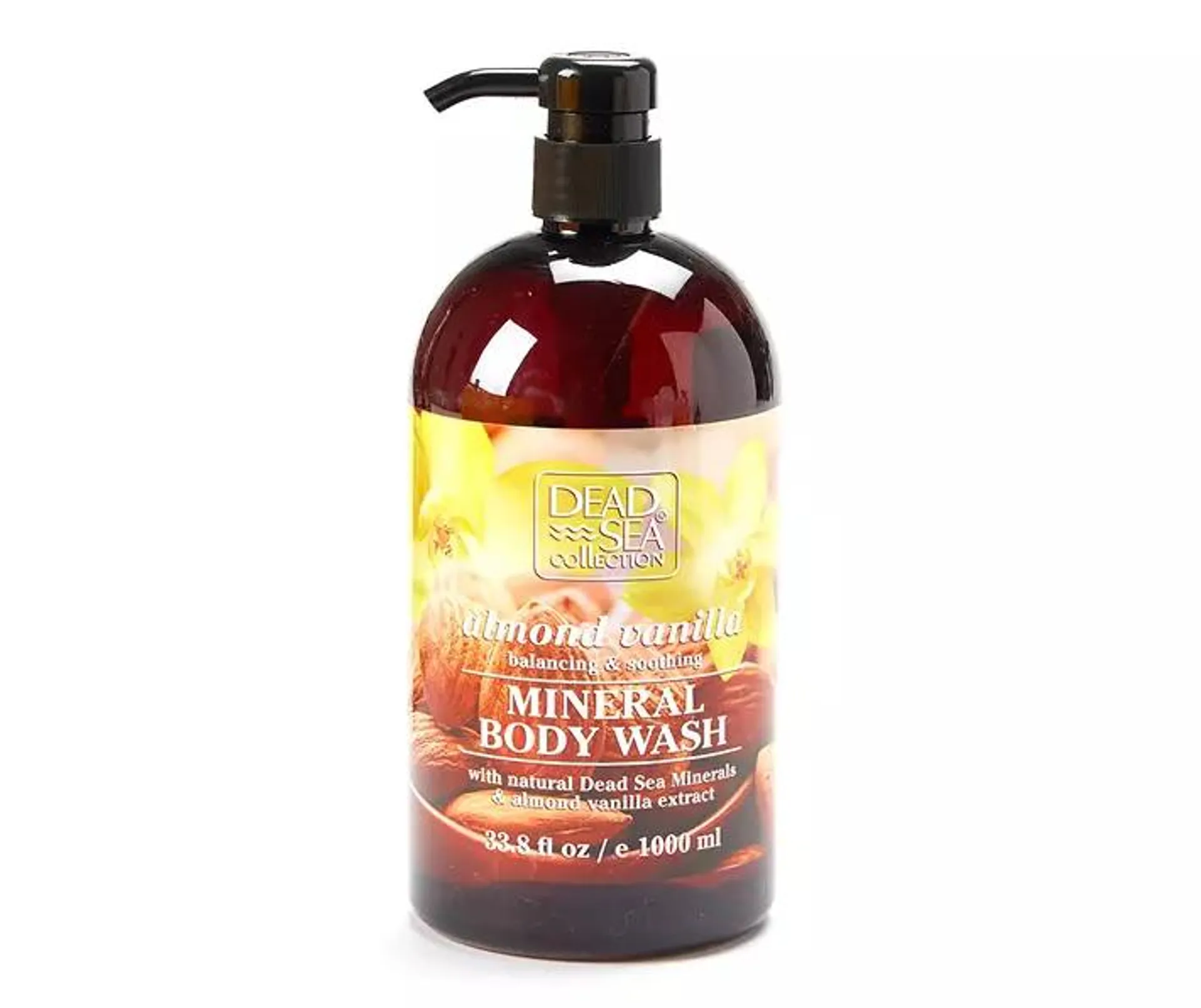 Almond Vanilla Mineral Body Wash, 33.8 Oz.