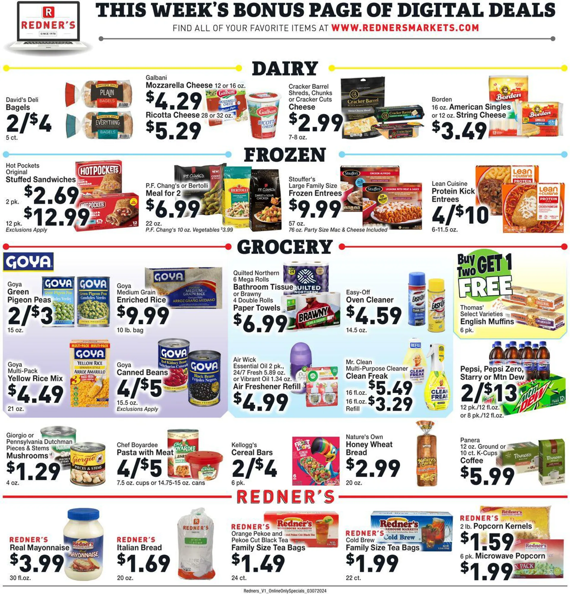 Weekly ad Redner’s Warehouse Market Current weekly ad from March 7 to March 13 2024 - Page 7