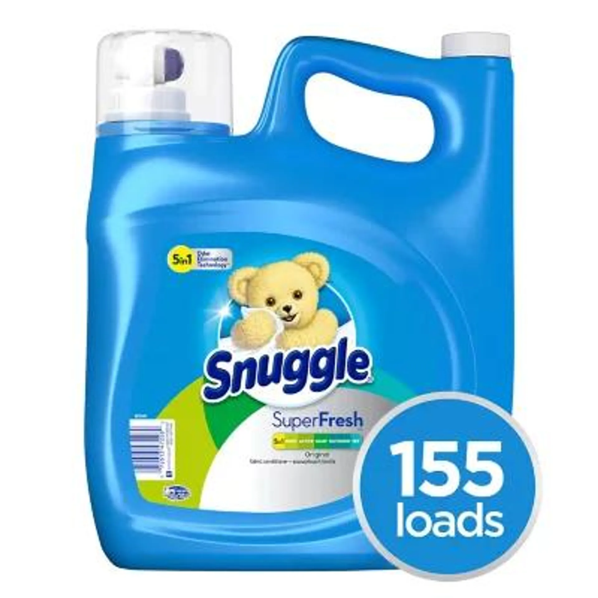 Snuggle Plus SuperFresh Liquid Fabric Softener 164 fl. oz., 155 loads