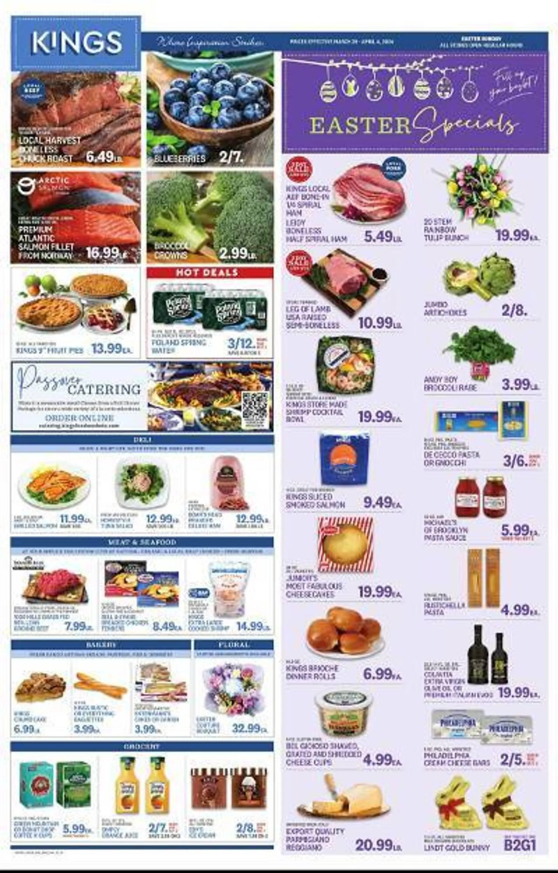 Weekly ad Kings Food Markets Weekly Ad from March 29 to April 4 2024 - Page 1