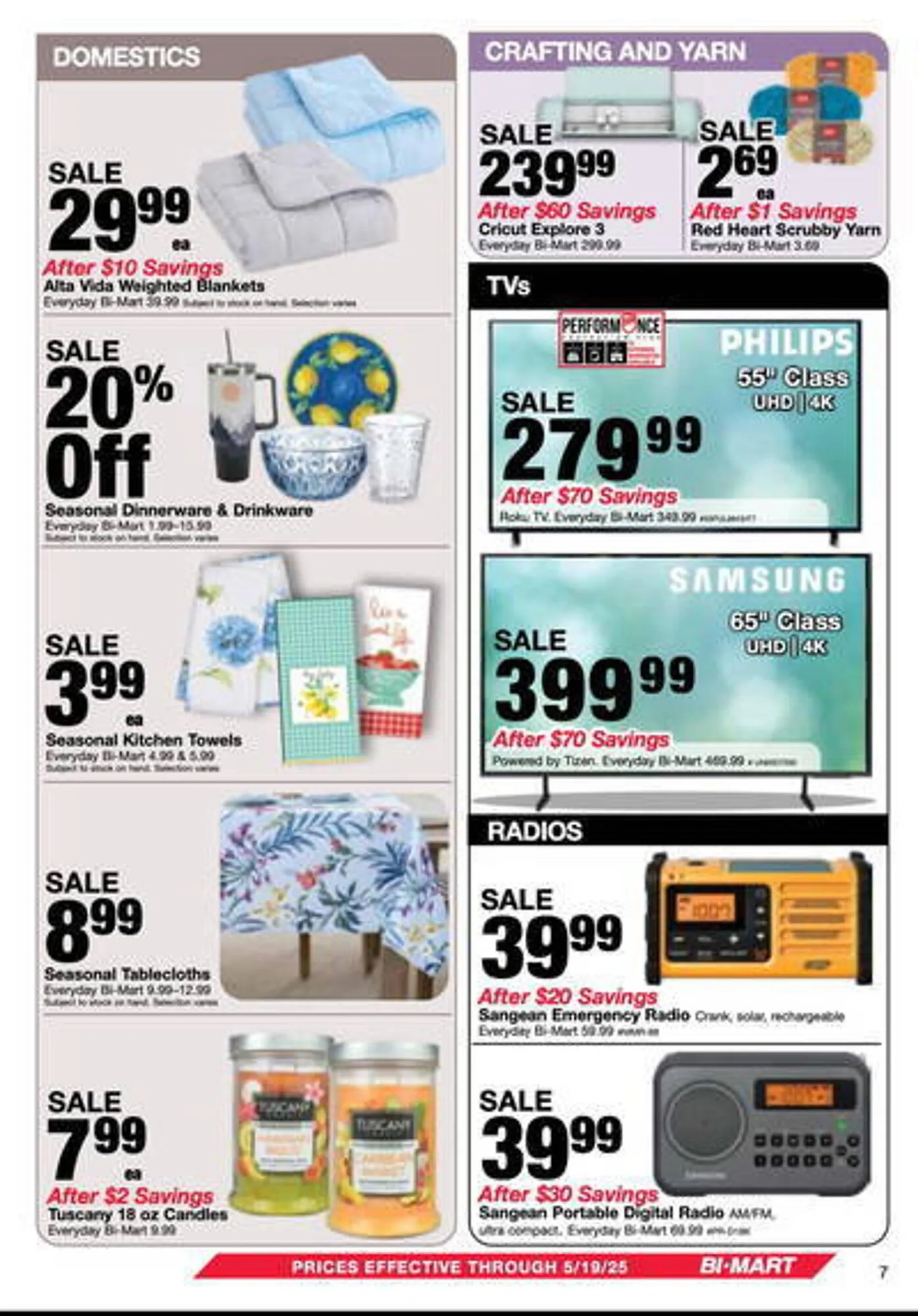 Weekly ad Bi-Mart Weekly Ad from April 29 to May 19 2025 - Page 7