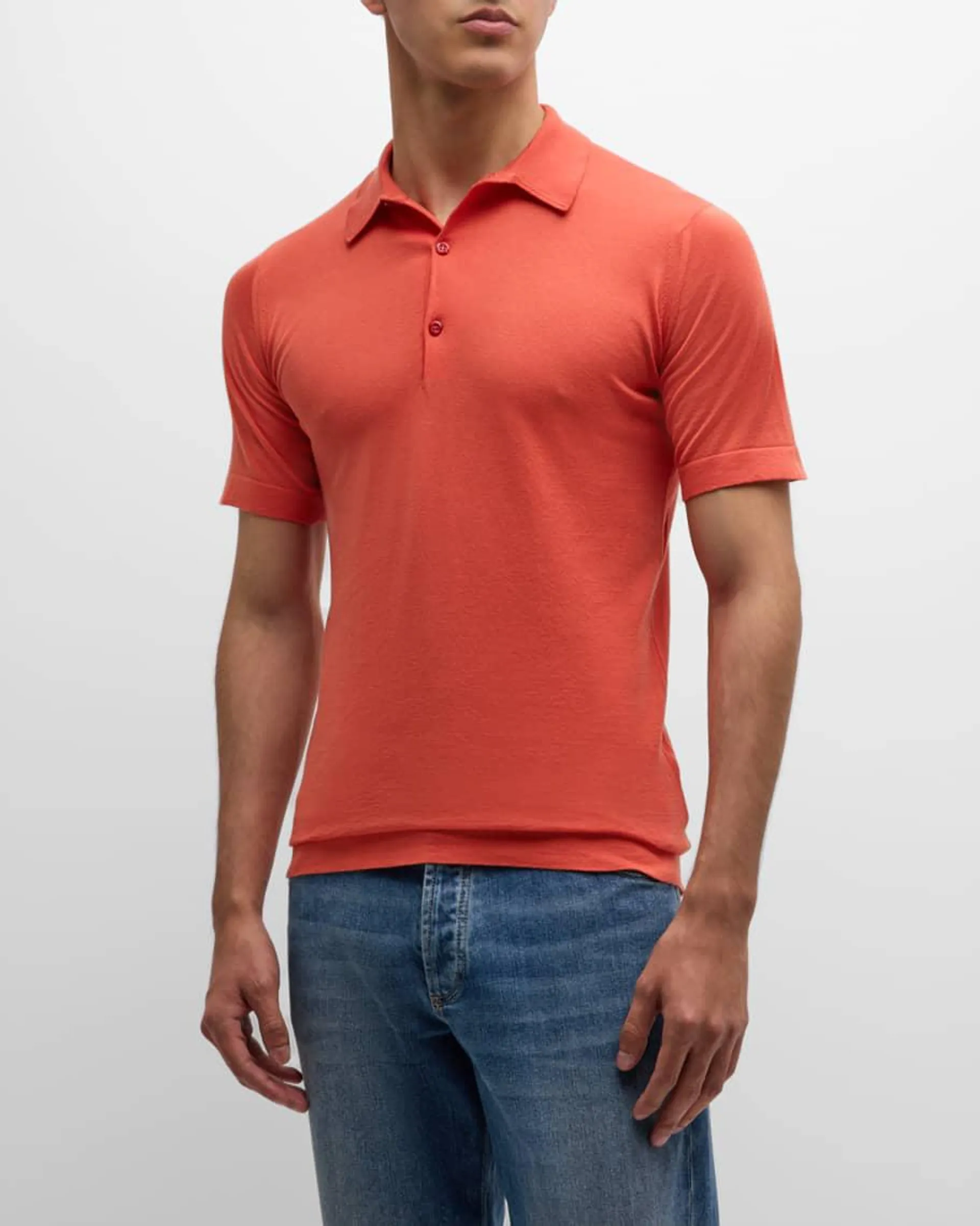 Men's Mycroft Cotton Polo Shirt