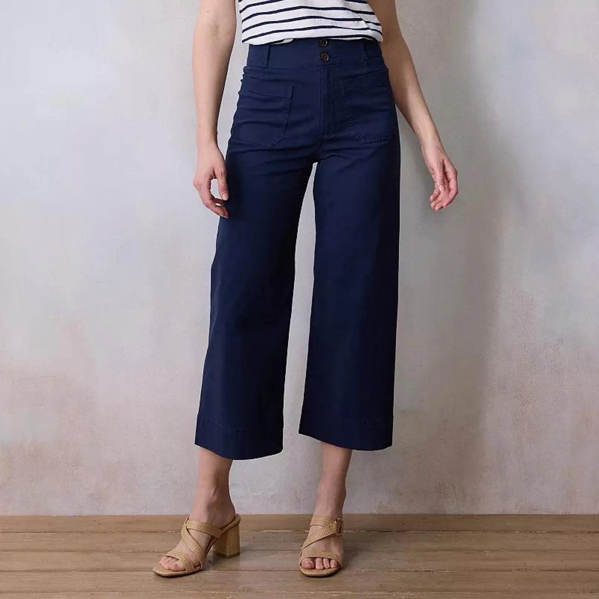 Women's LC Lauren Conrad Wildflower Wide Leg Pants