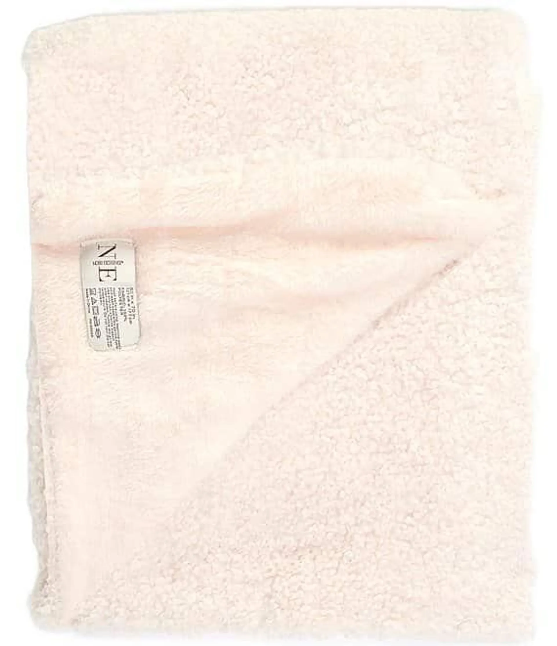 Warm Shop Collection Bradley Teddy Faux Fur Throw