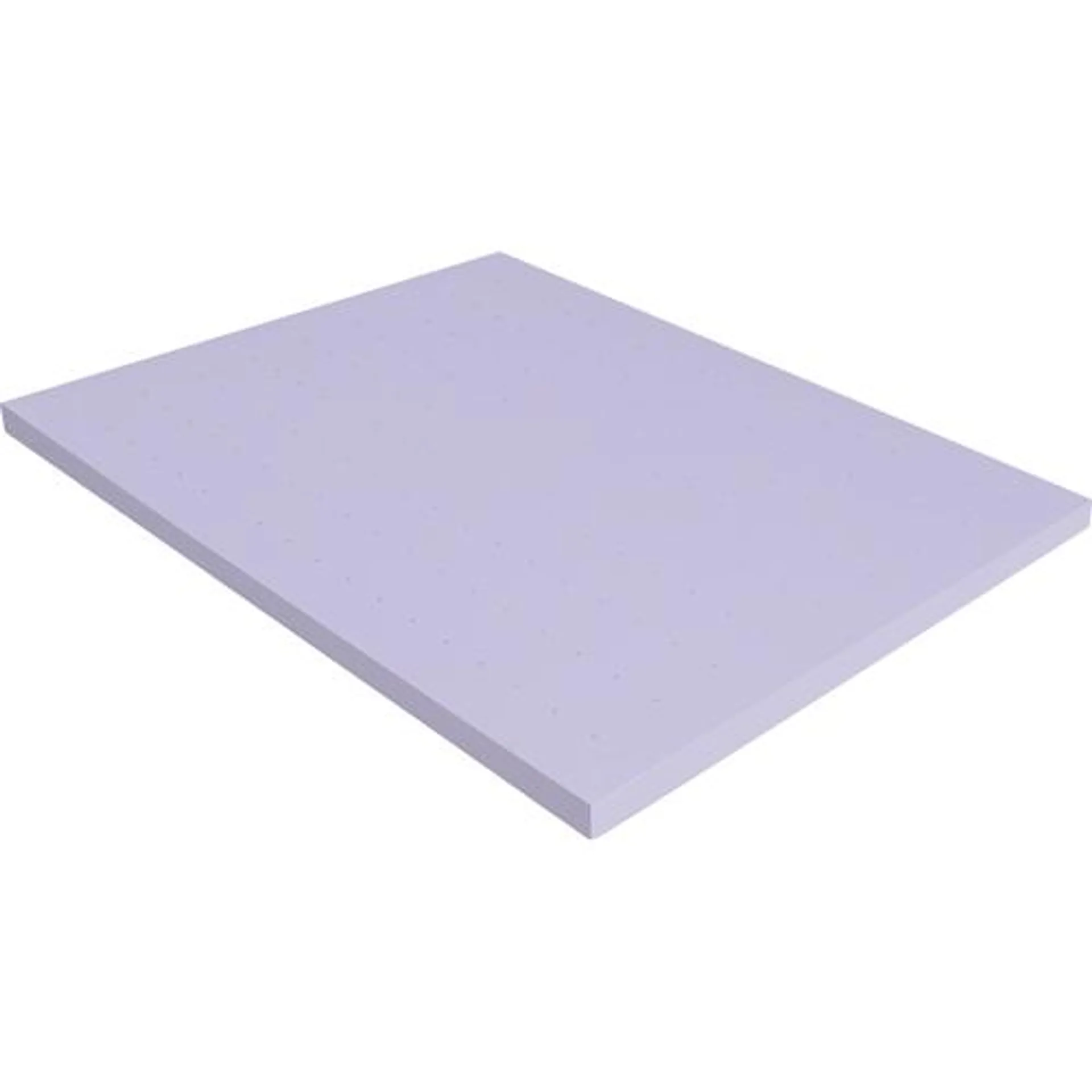 Deco Home 3-Inch Queen Memory Foam Mattress Topper with Infused Lavender Scent, Ventilated