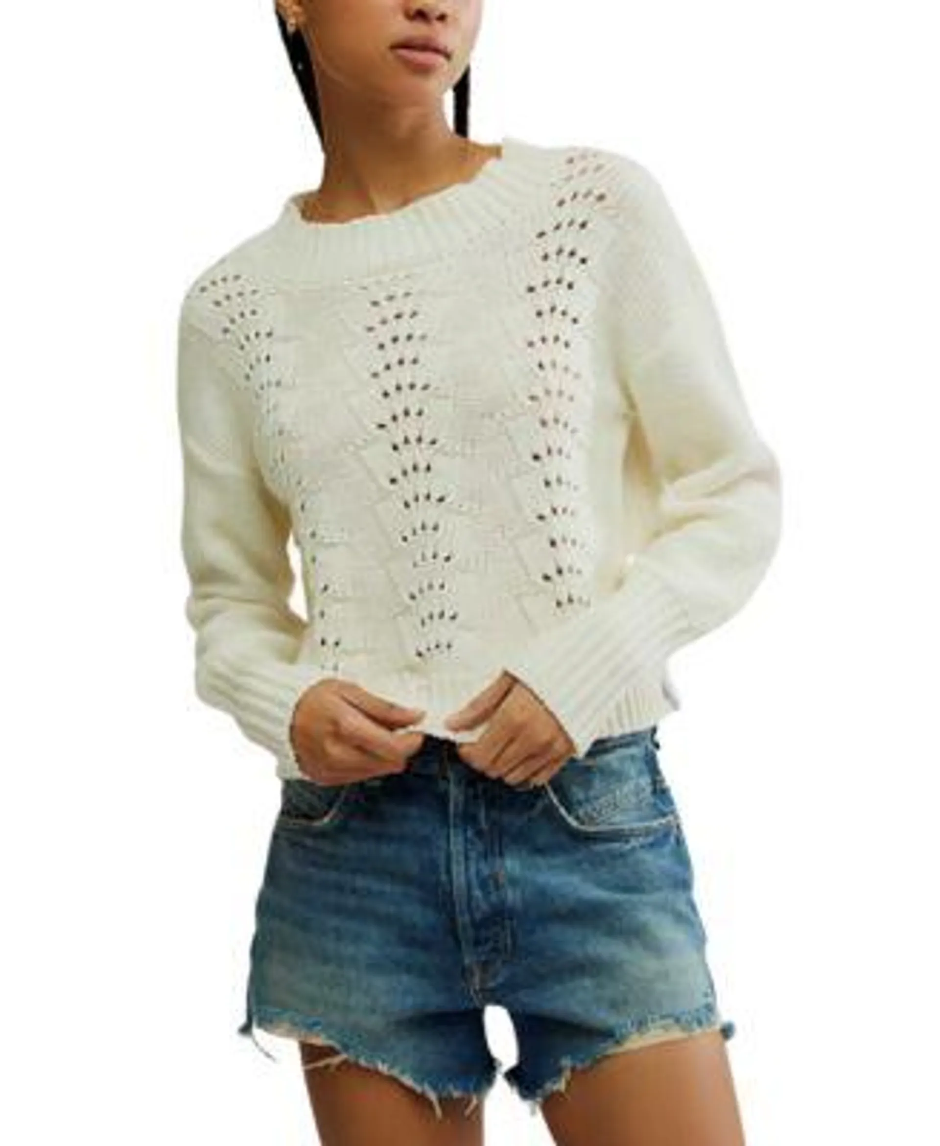 Women's Bell Song Texture-Knit Sweater