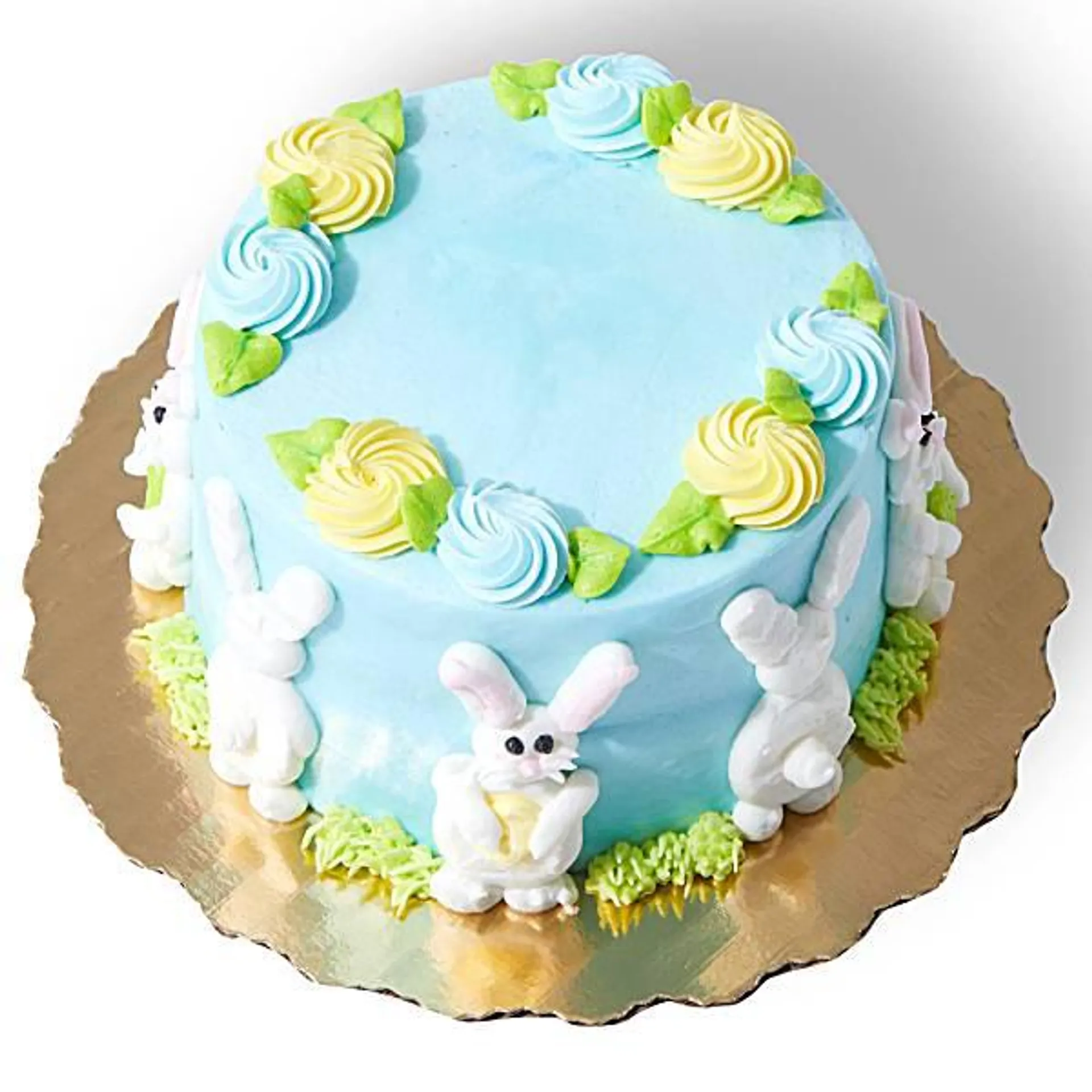 Bunnies & Rosettes Mini Cake