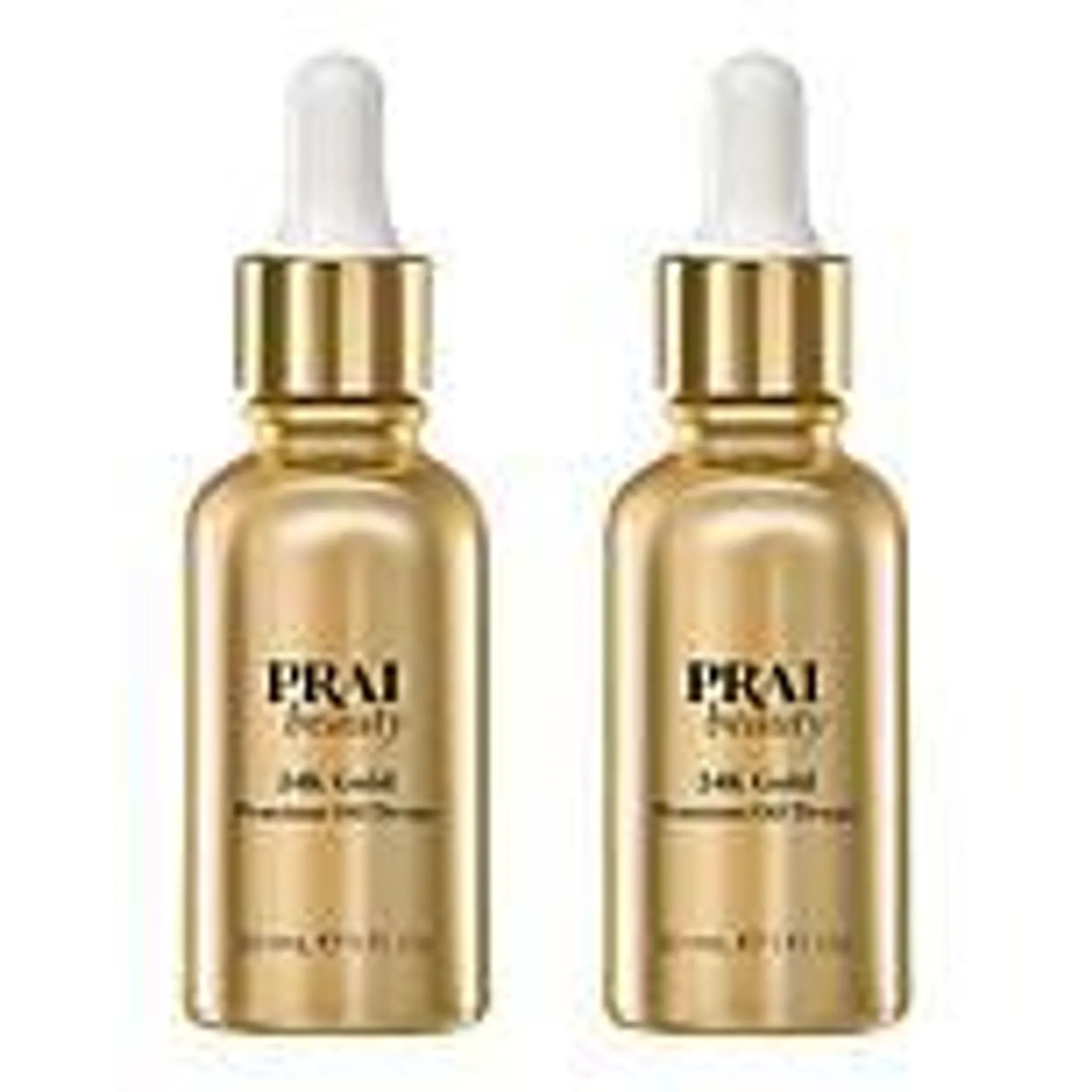 PRAI Beauty 1 fl. oz. 24K Gold Precious Oil Drops 2-pack