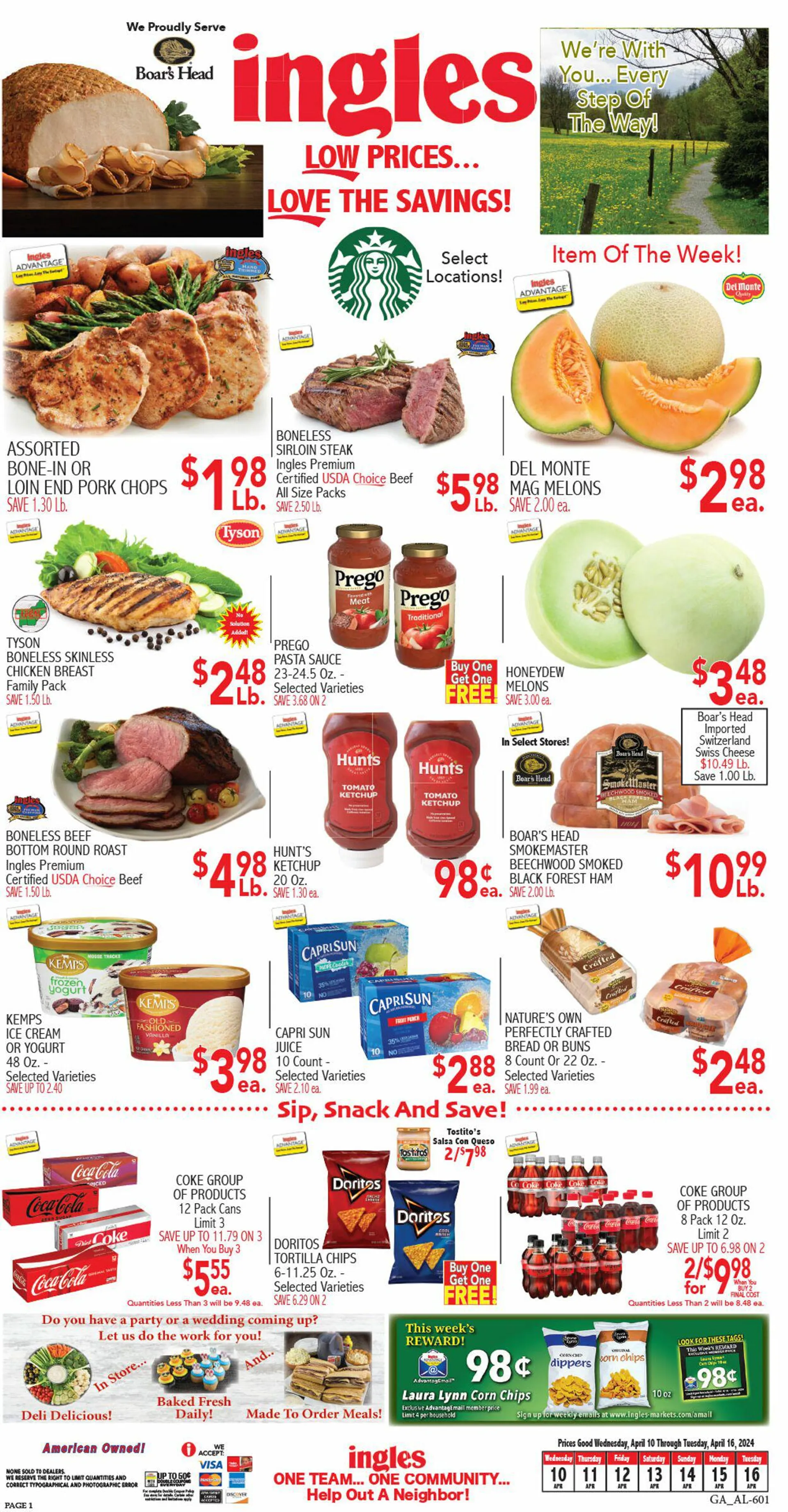Weekly ad Ingles Current weekly ad from April 10 to April 16 2024 - Page 