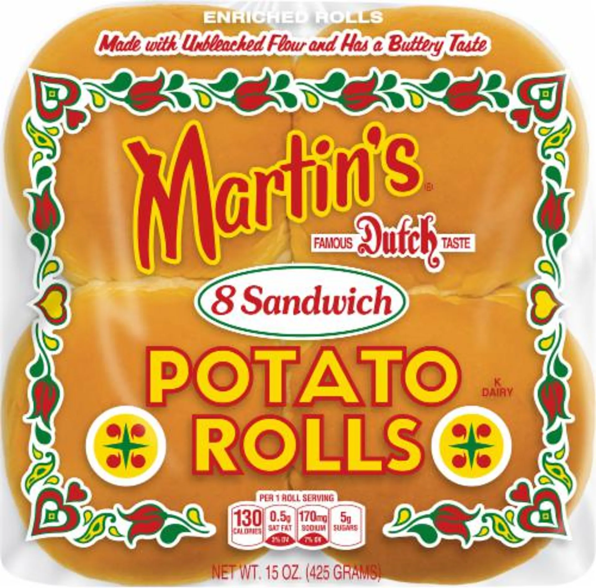 Martin's Famous Pastry Shoppe Potato Sandwich Rolls